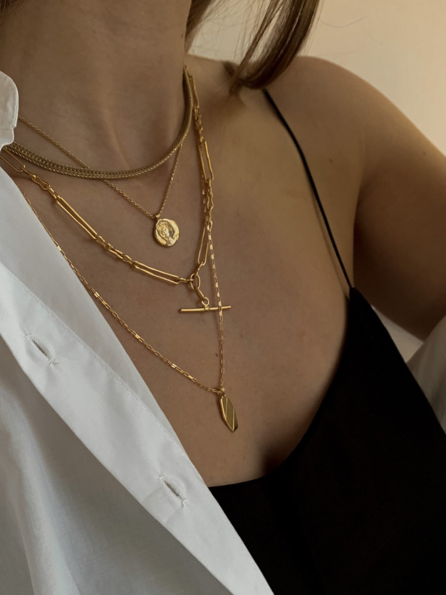 שרשרת מיני דמא גולד