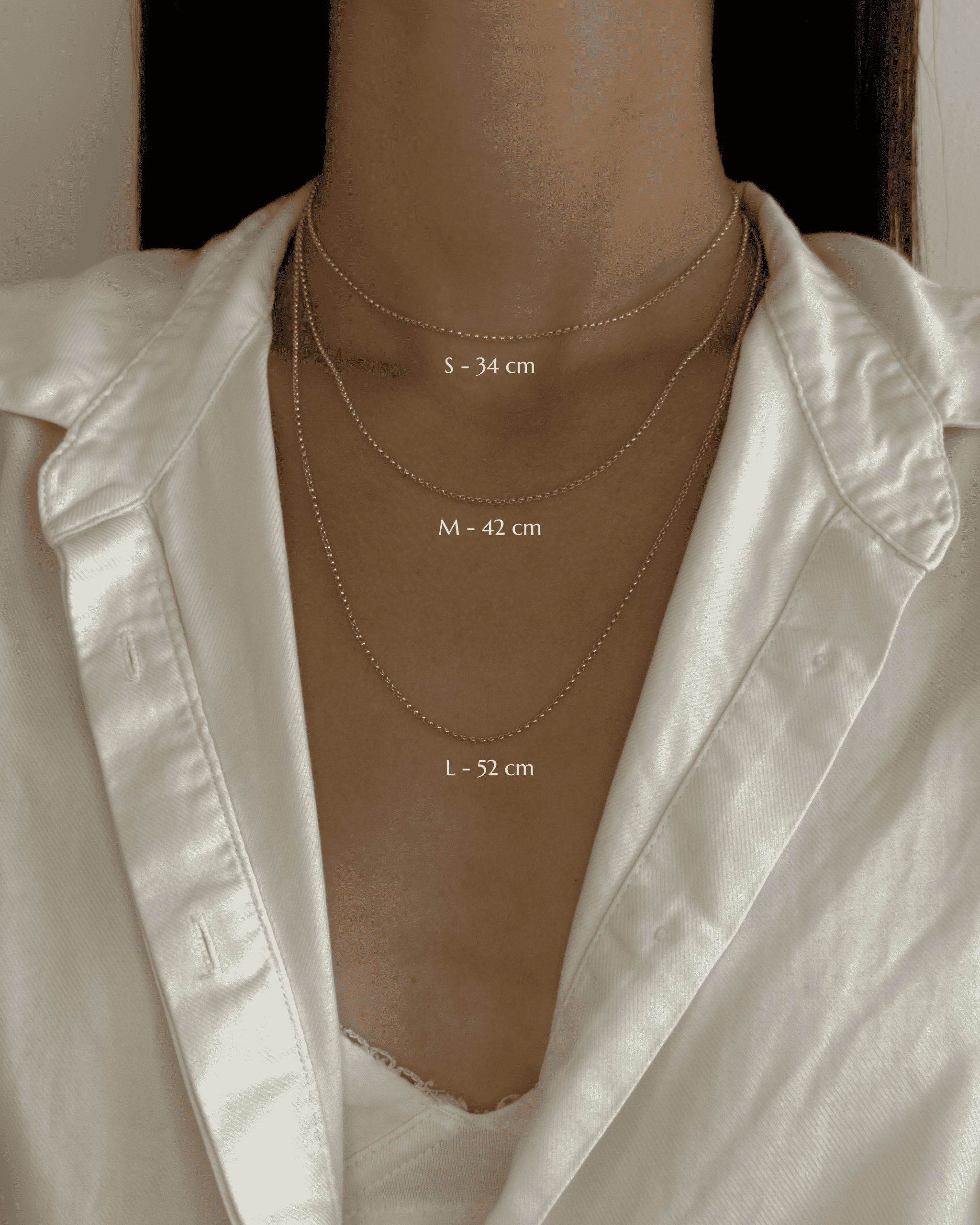 שרשרת רולו עדינה גולד