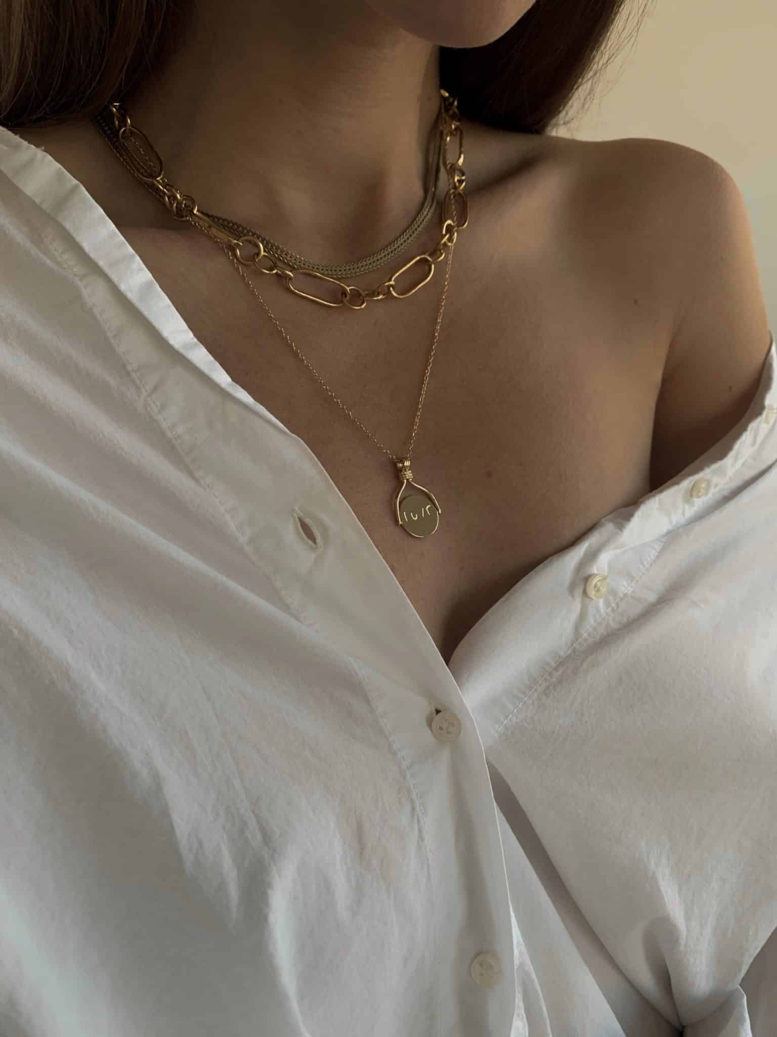 שרשרת אליס LOVE 14K