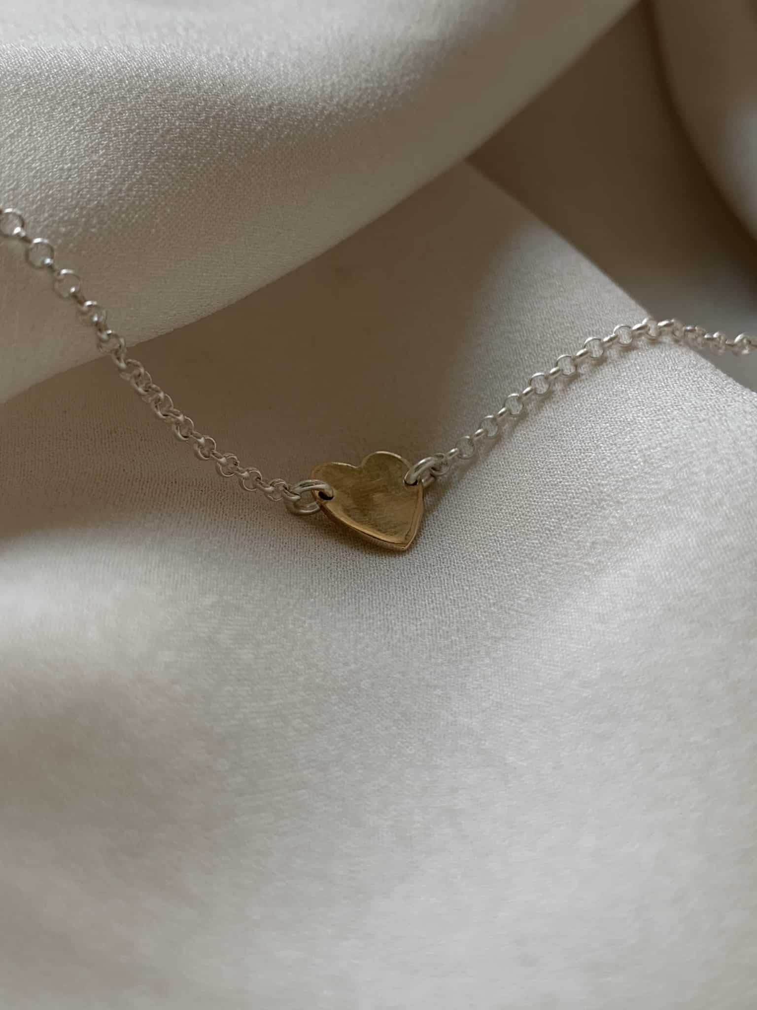 שרשרת הארט מיקס 14K