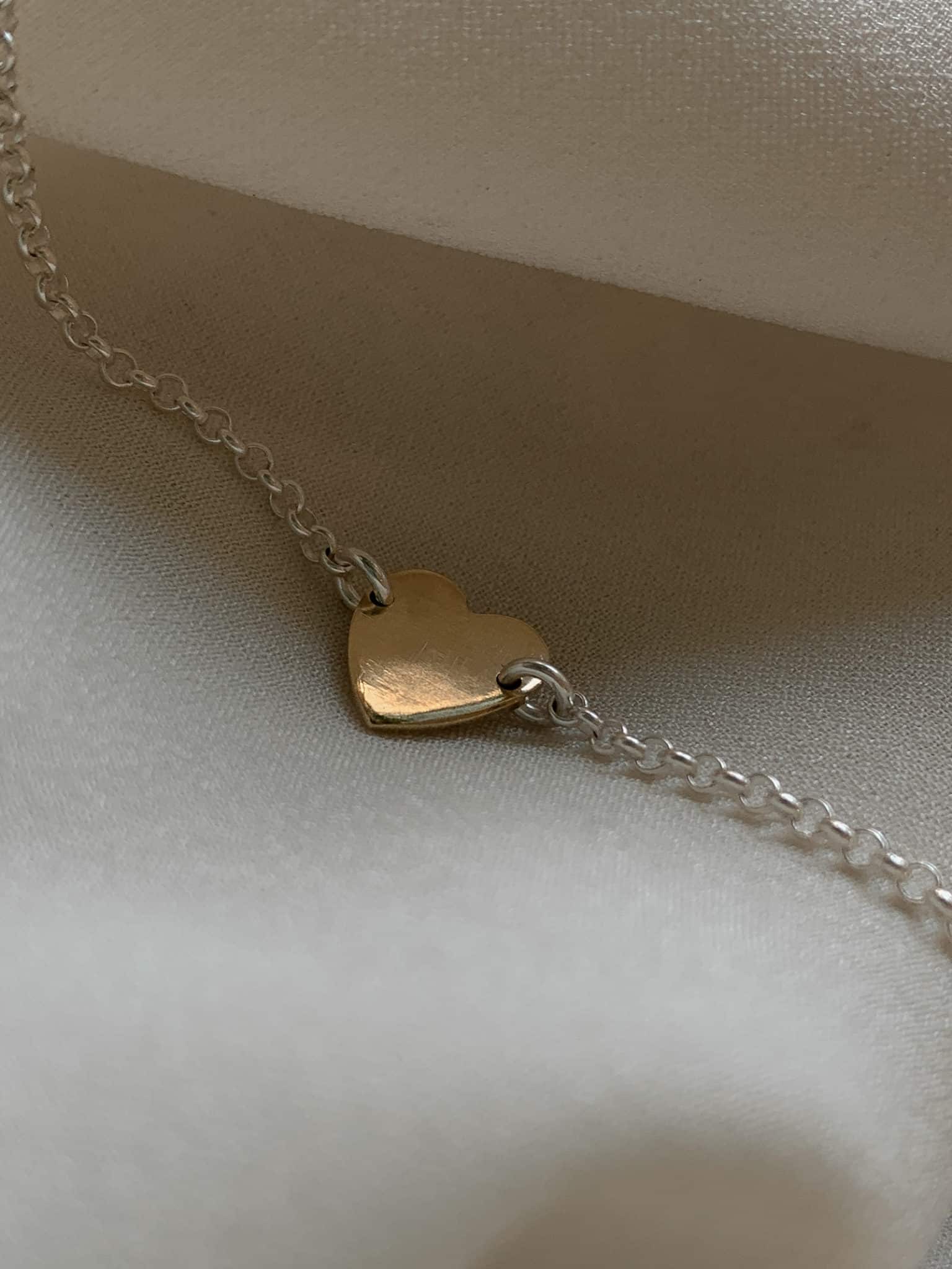 שרשרת הארט מיקס 14K