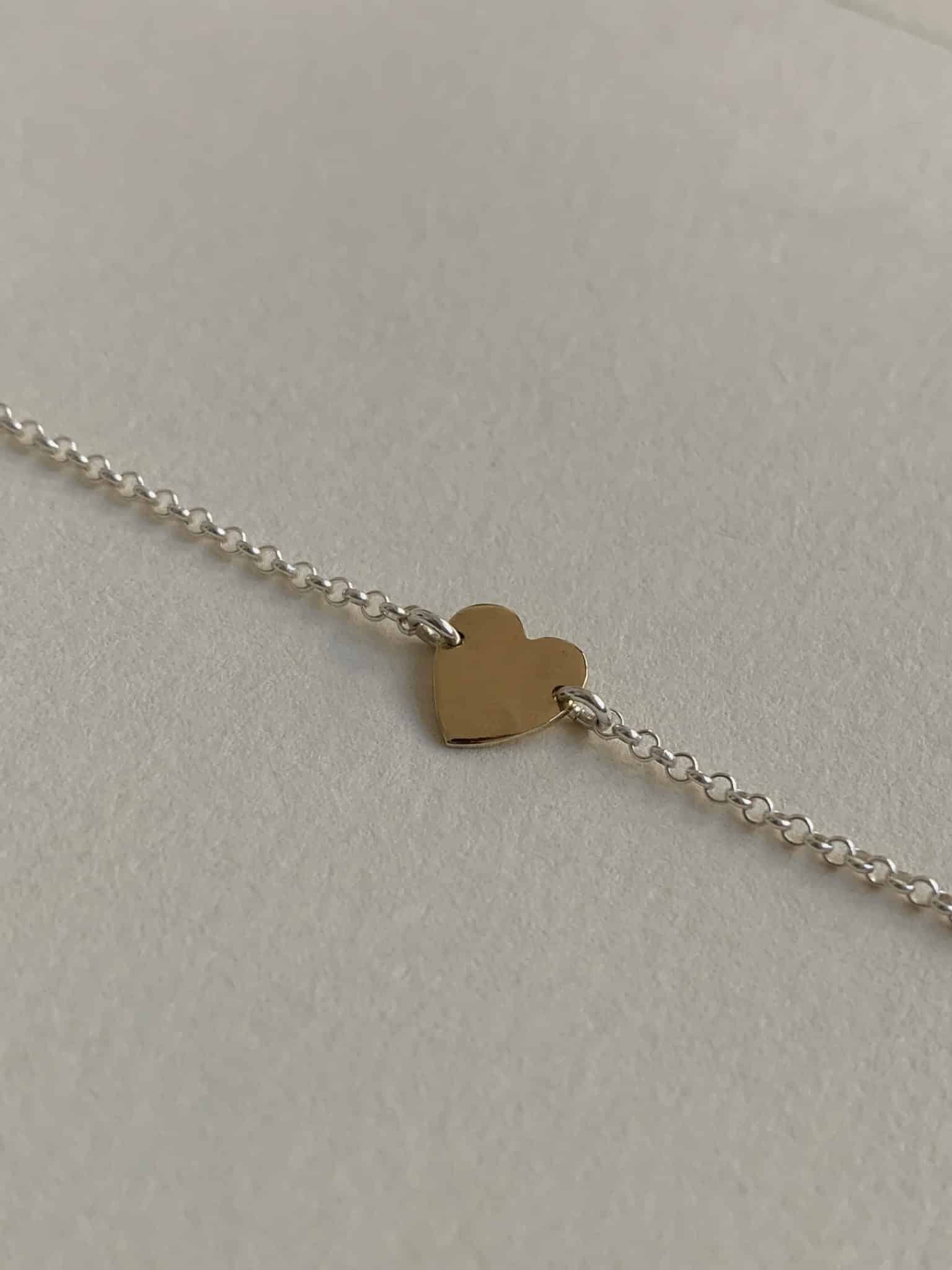 שרשרת הארט מיקס 14K