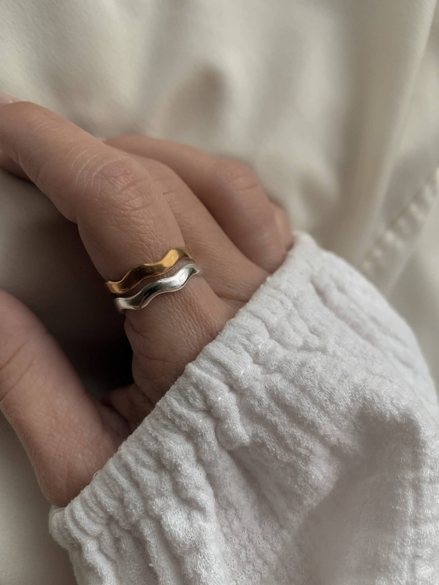 טבעת מיני סול 14K