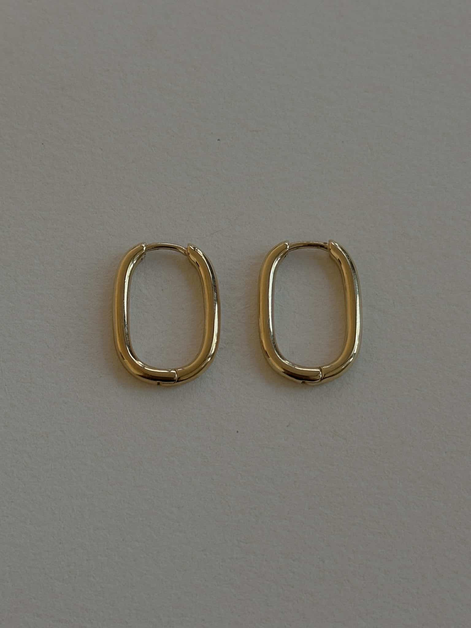 סט עגילי מלאני ומלי L גולד