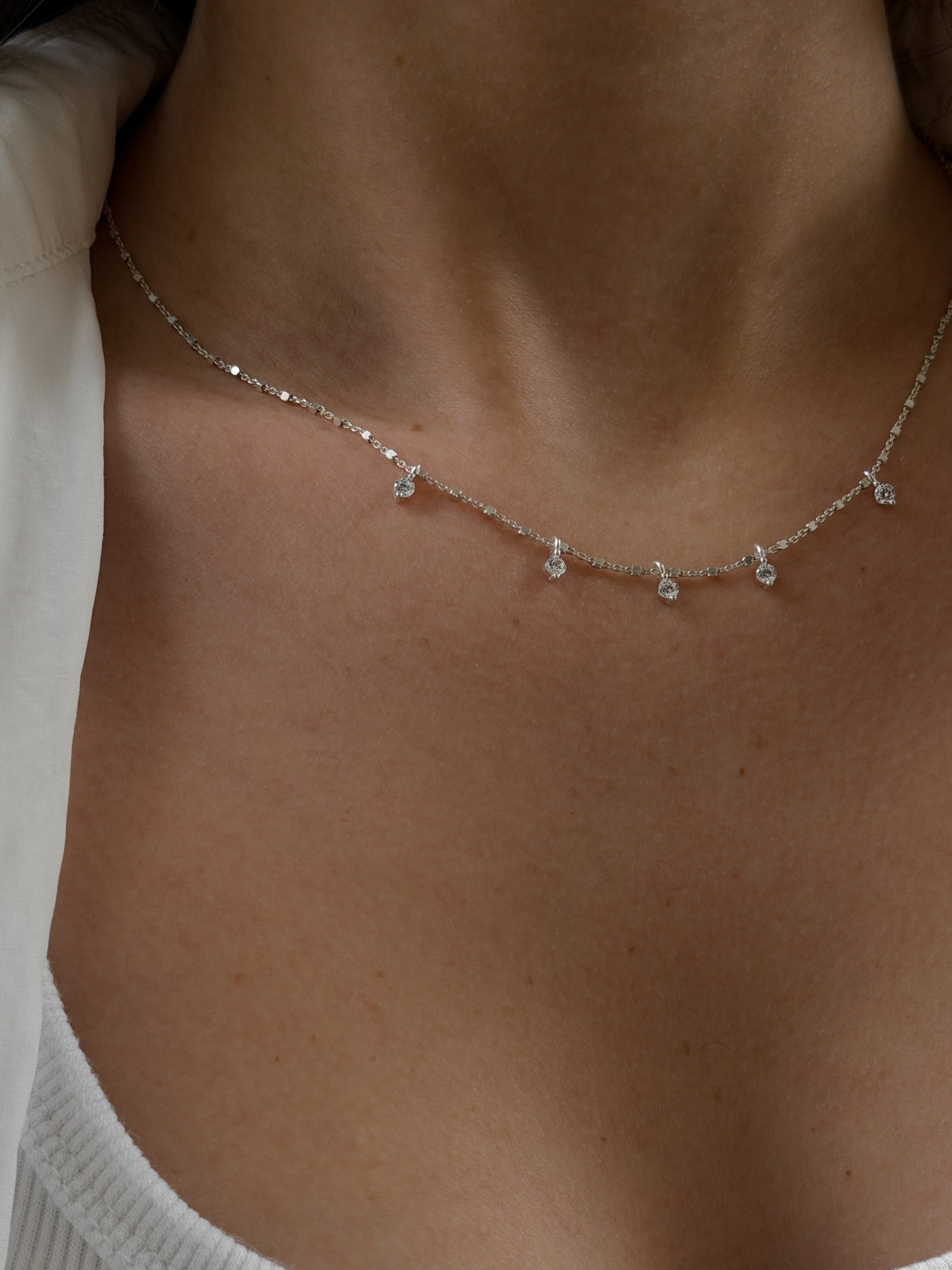 שרשרת ג'וליה כסף