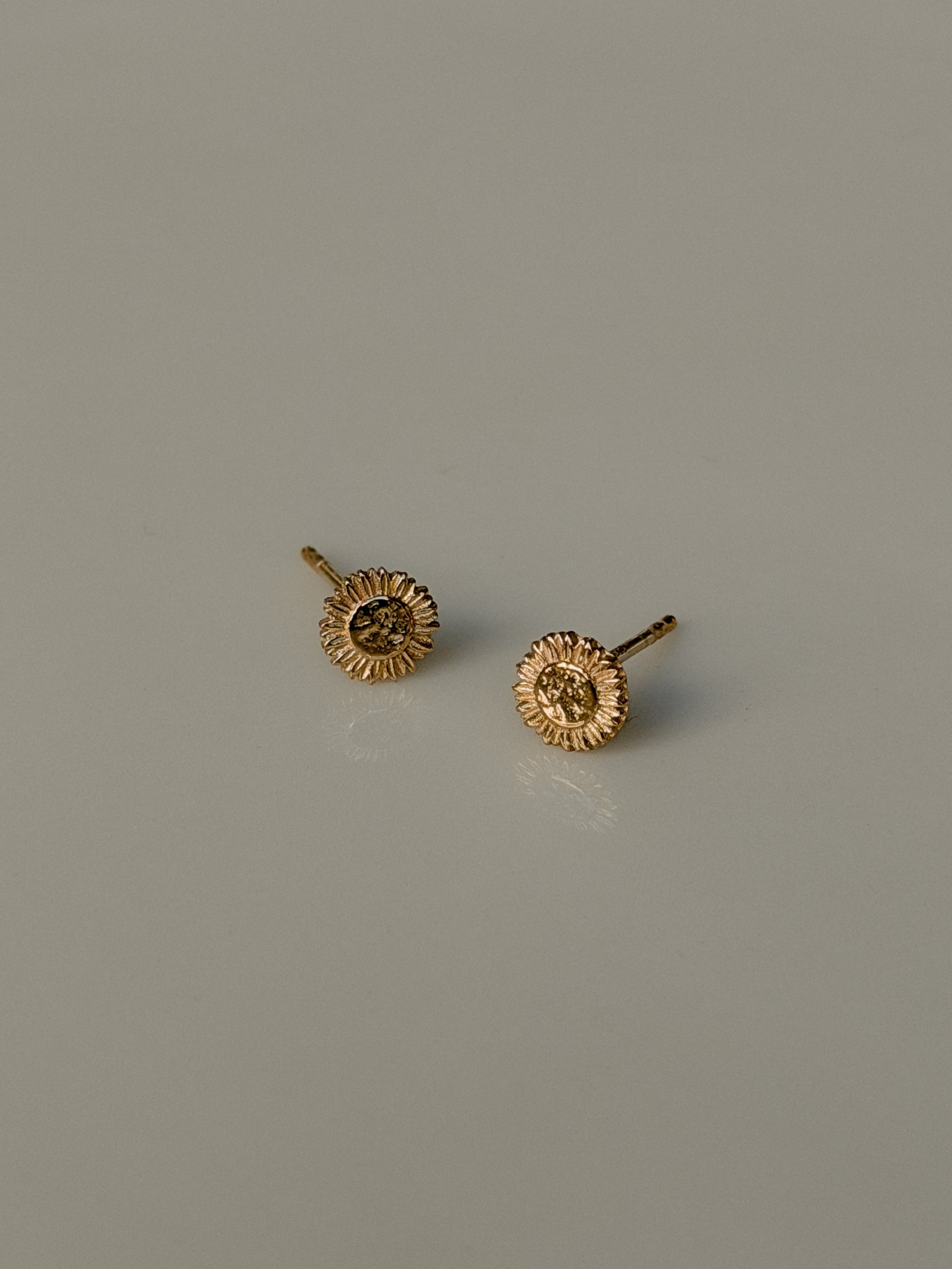 עגילי שמש 14K