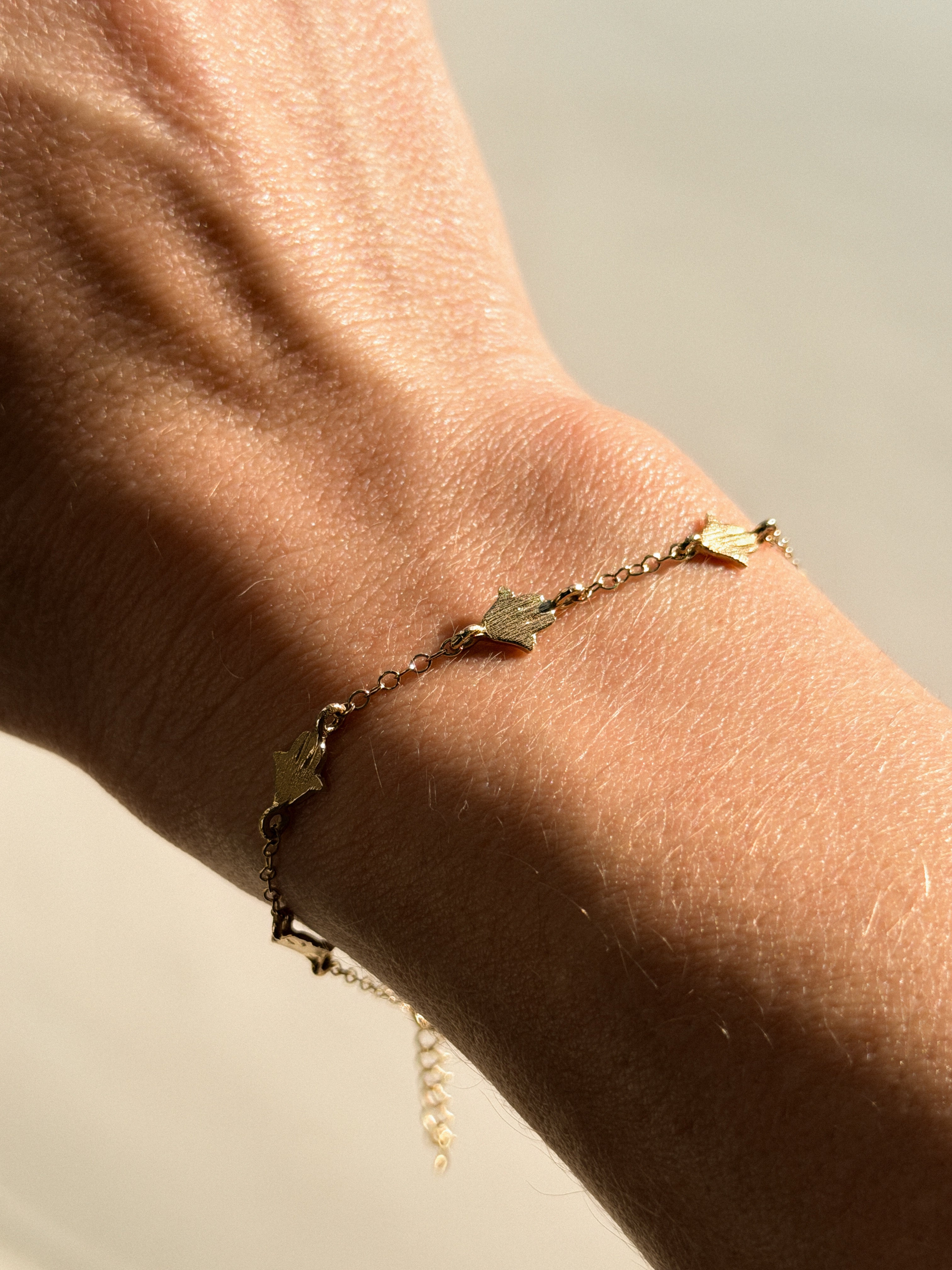 צמיד חמסות גולד