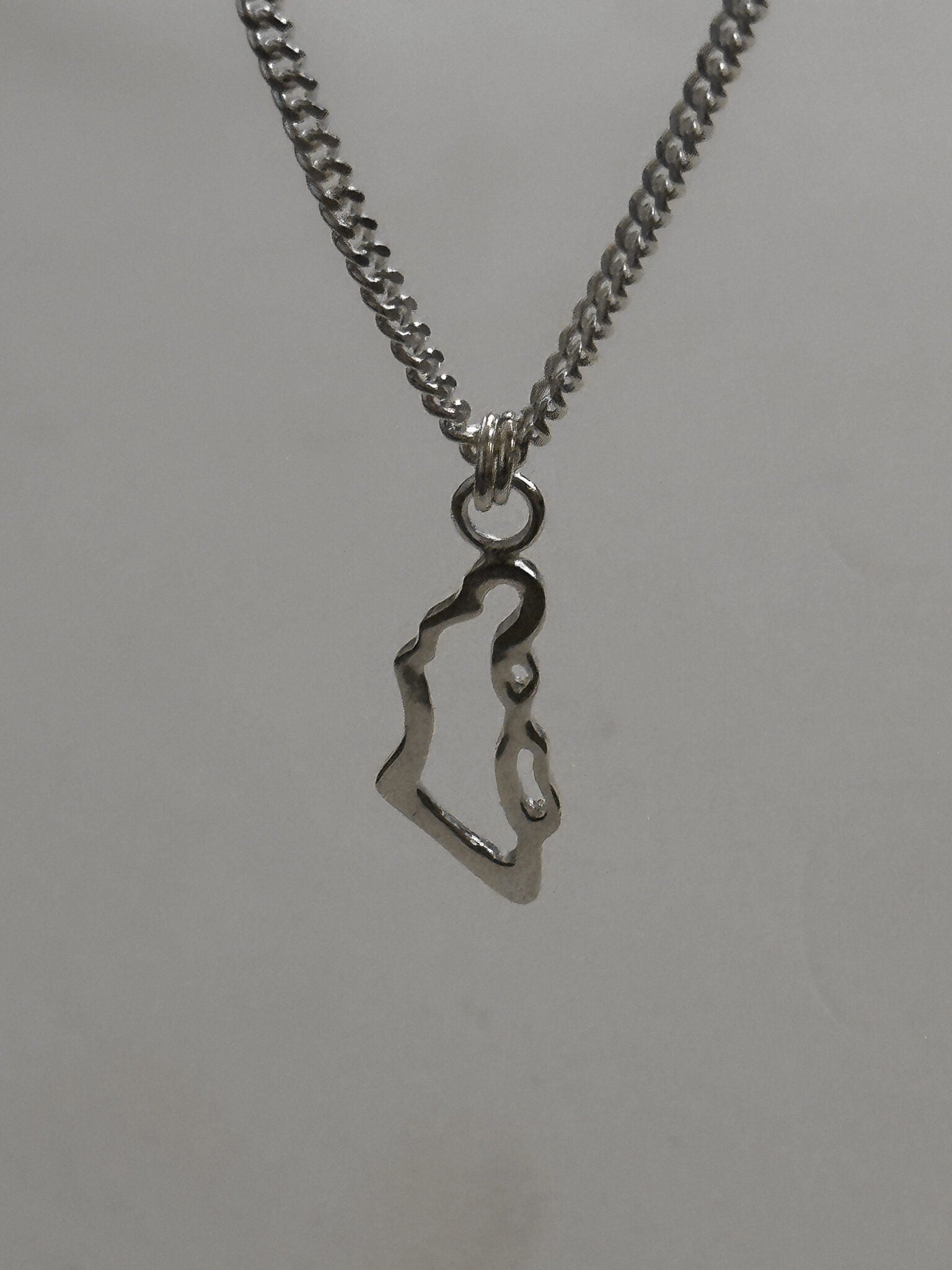 שרשרת פטריוט L כסף