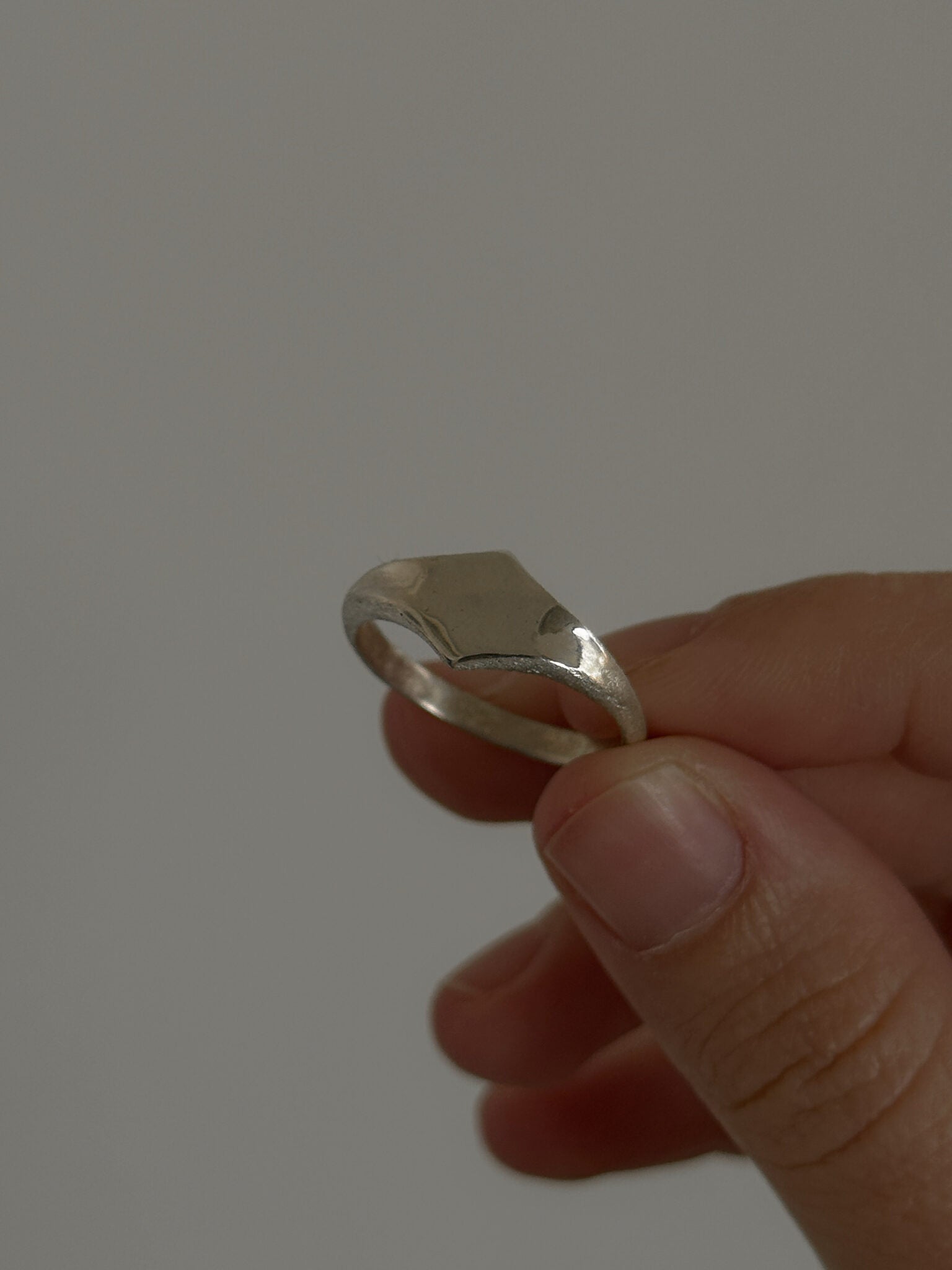 טבעת ביגי מדלן כסף