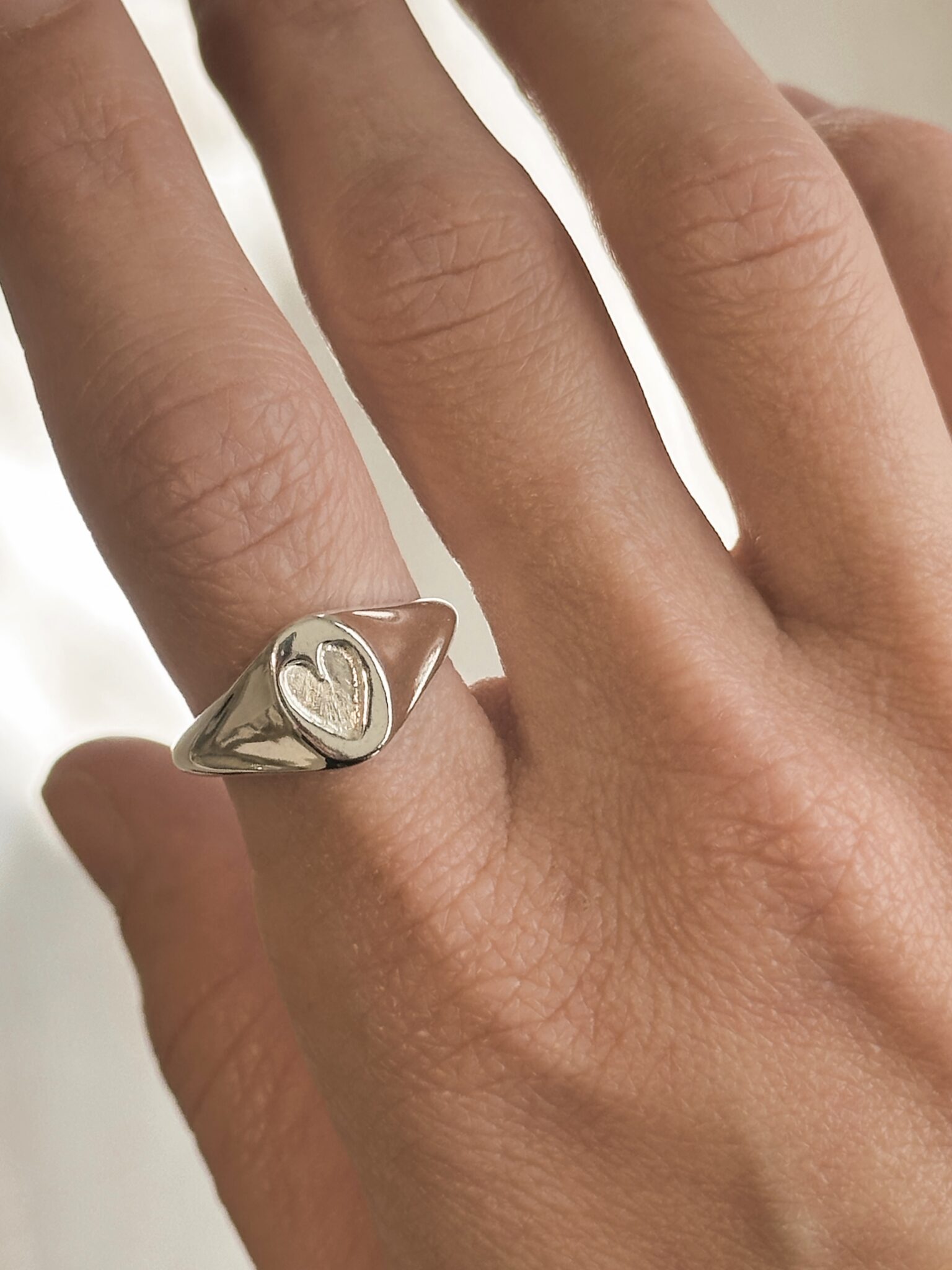 טבעת מיני לאבלי כסף