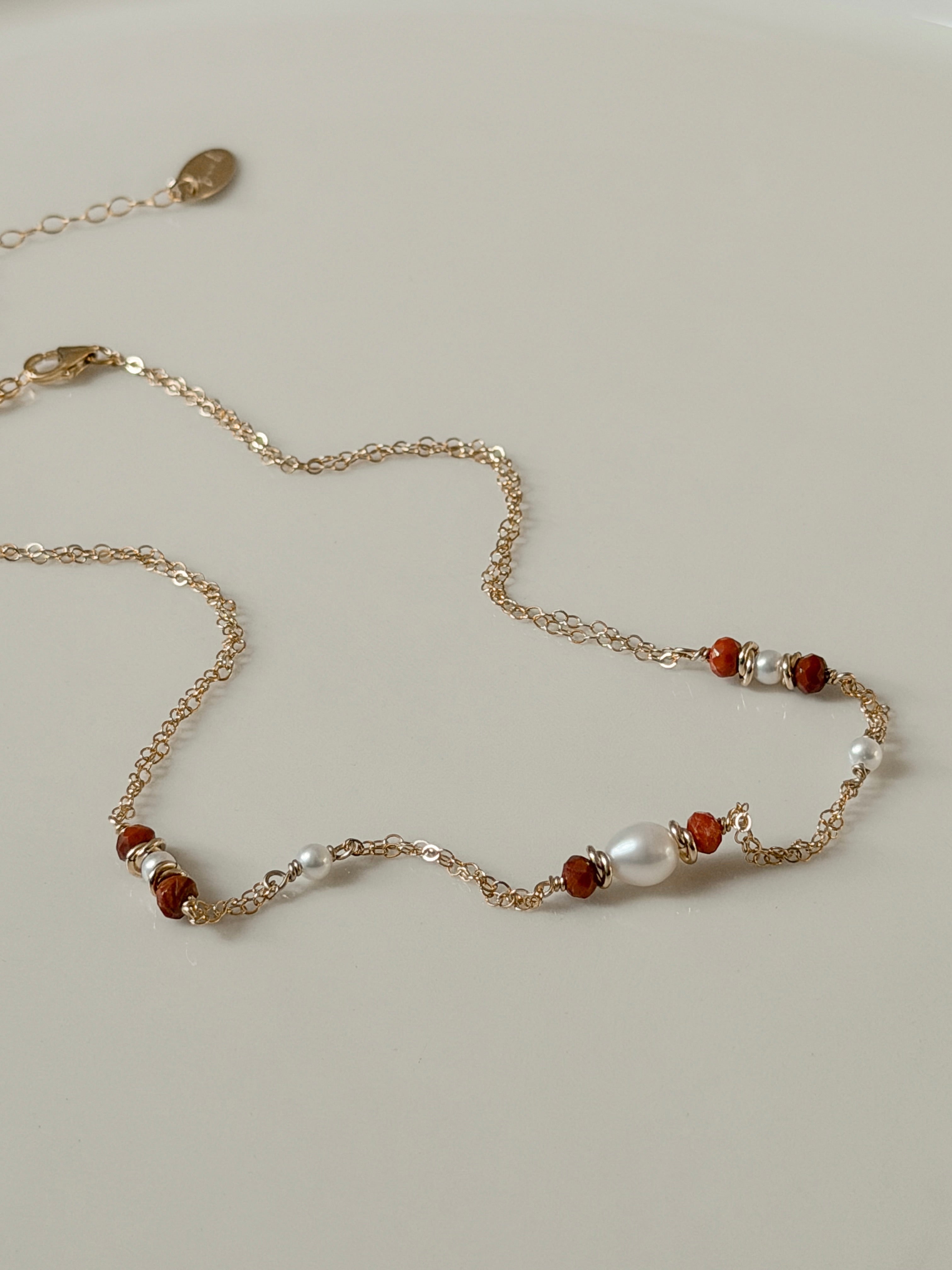 שרשרת נורה דזרט גולד