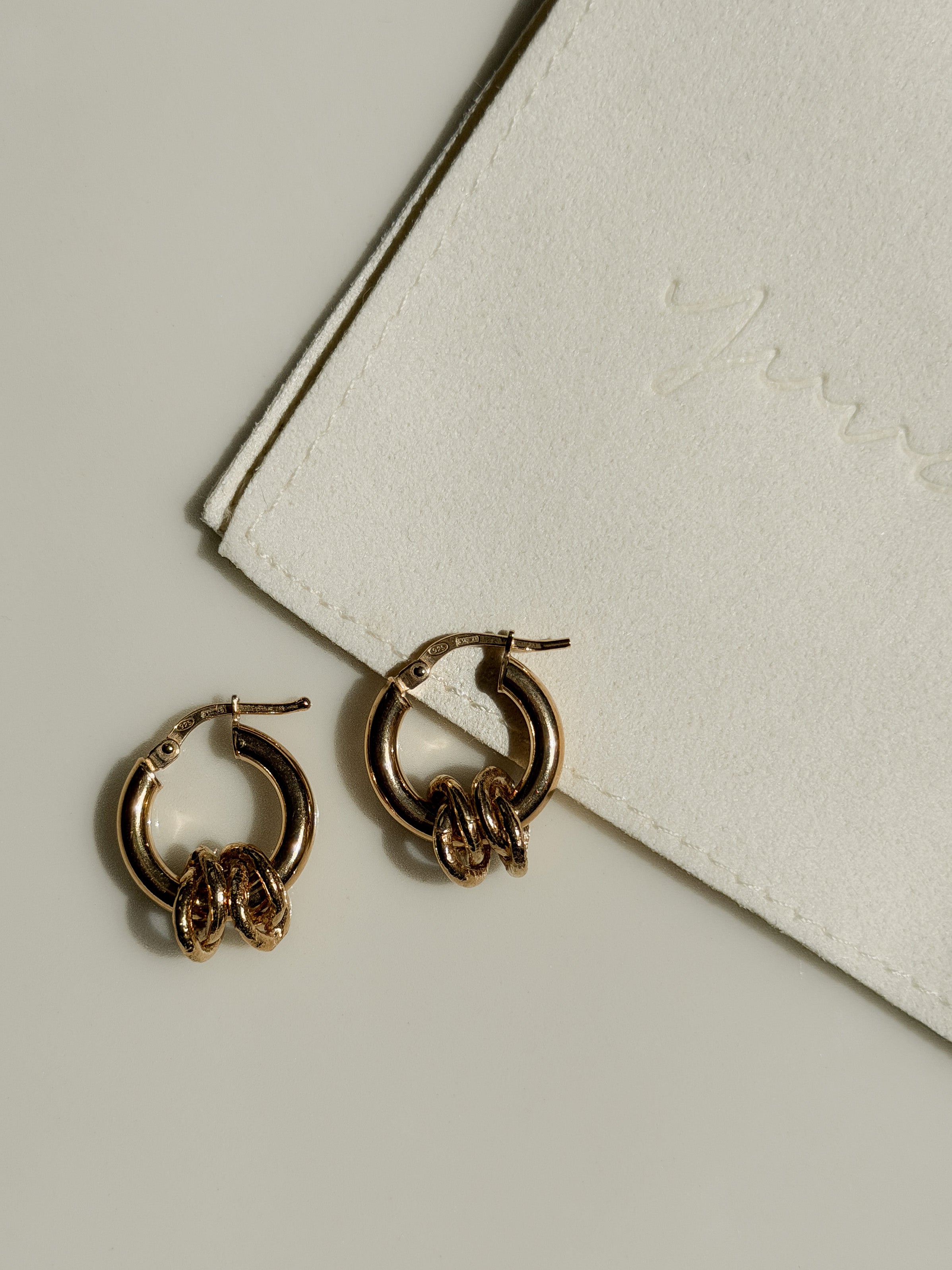 עגילי אריקה גולד