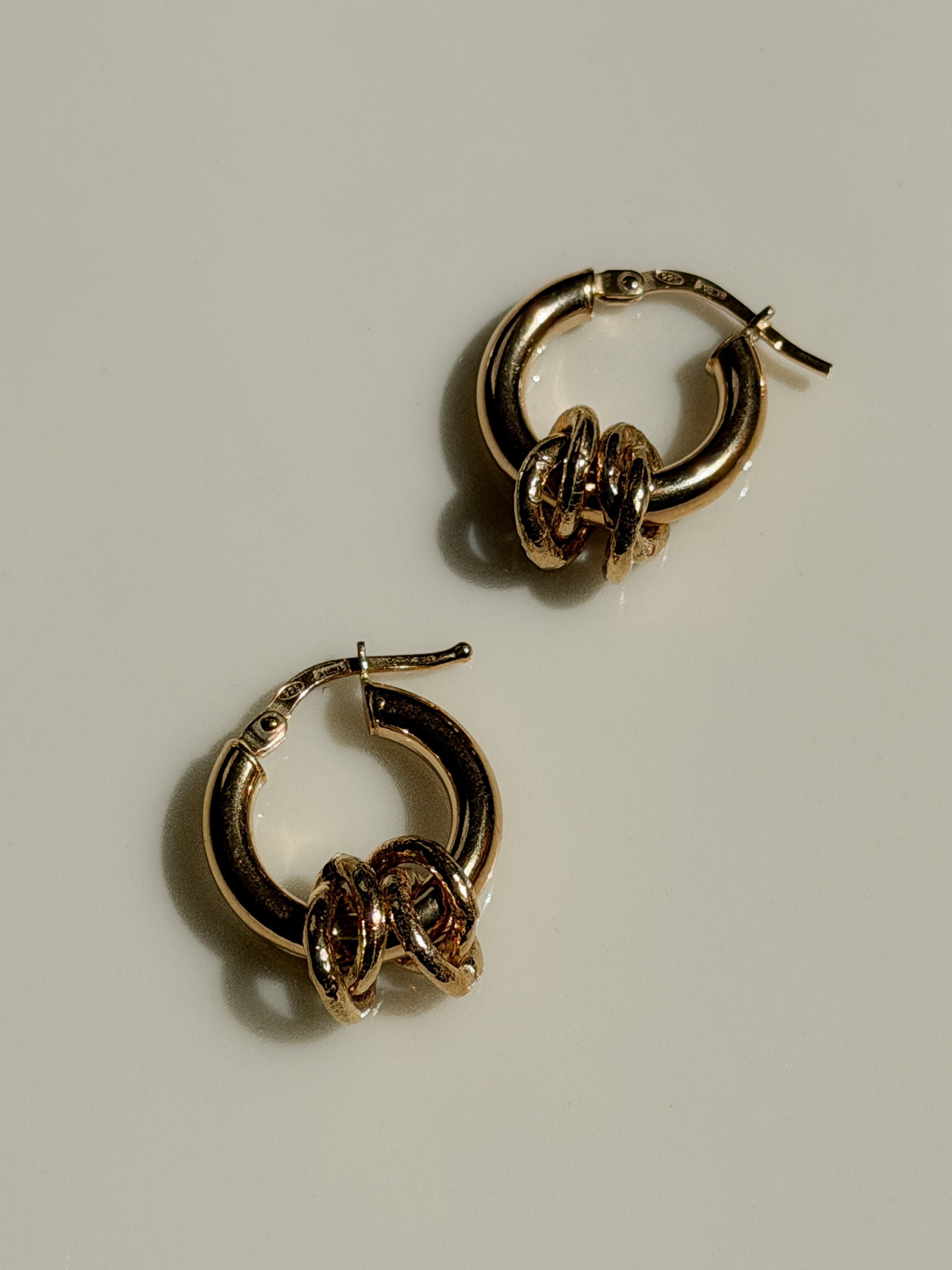 עגילי אריקה גולד