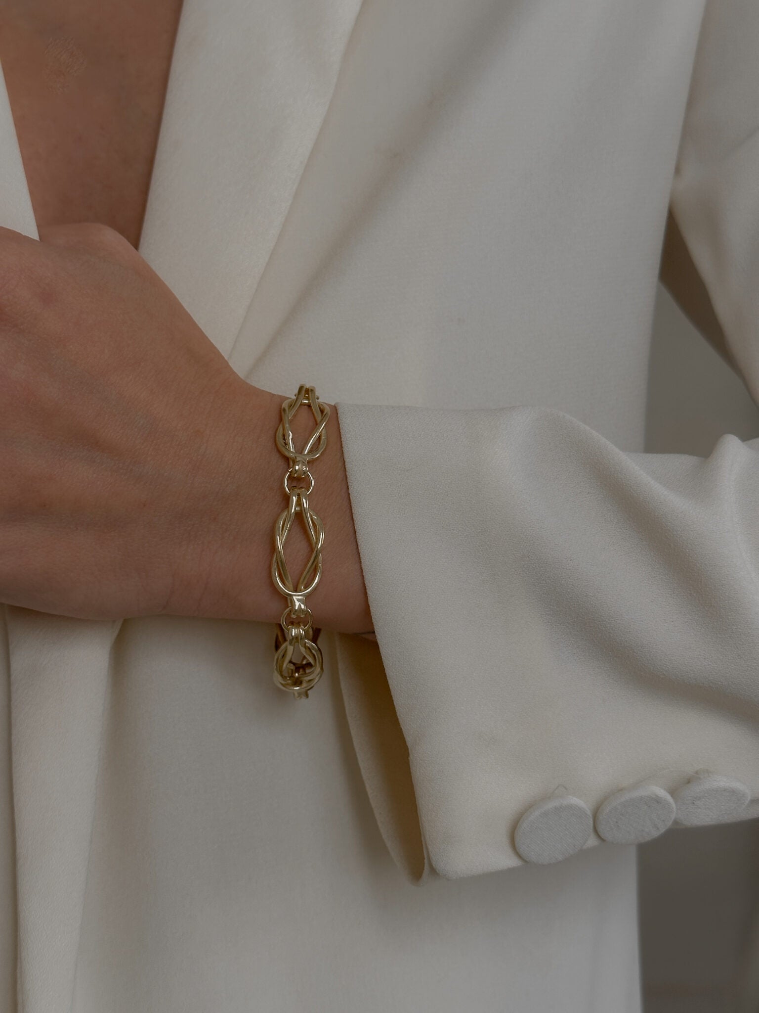 צמיד ביגי רוס גולד