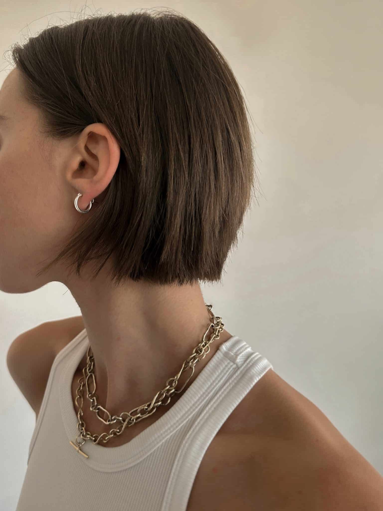 עגיל חישוק כסף S