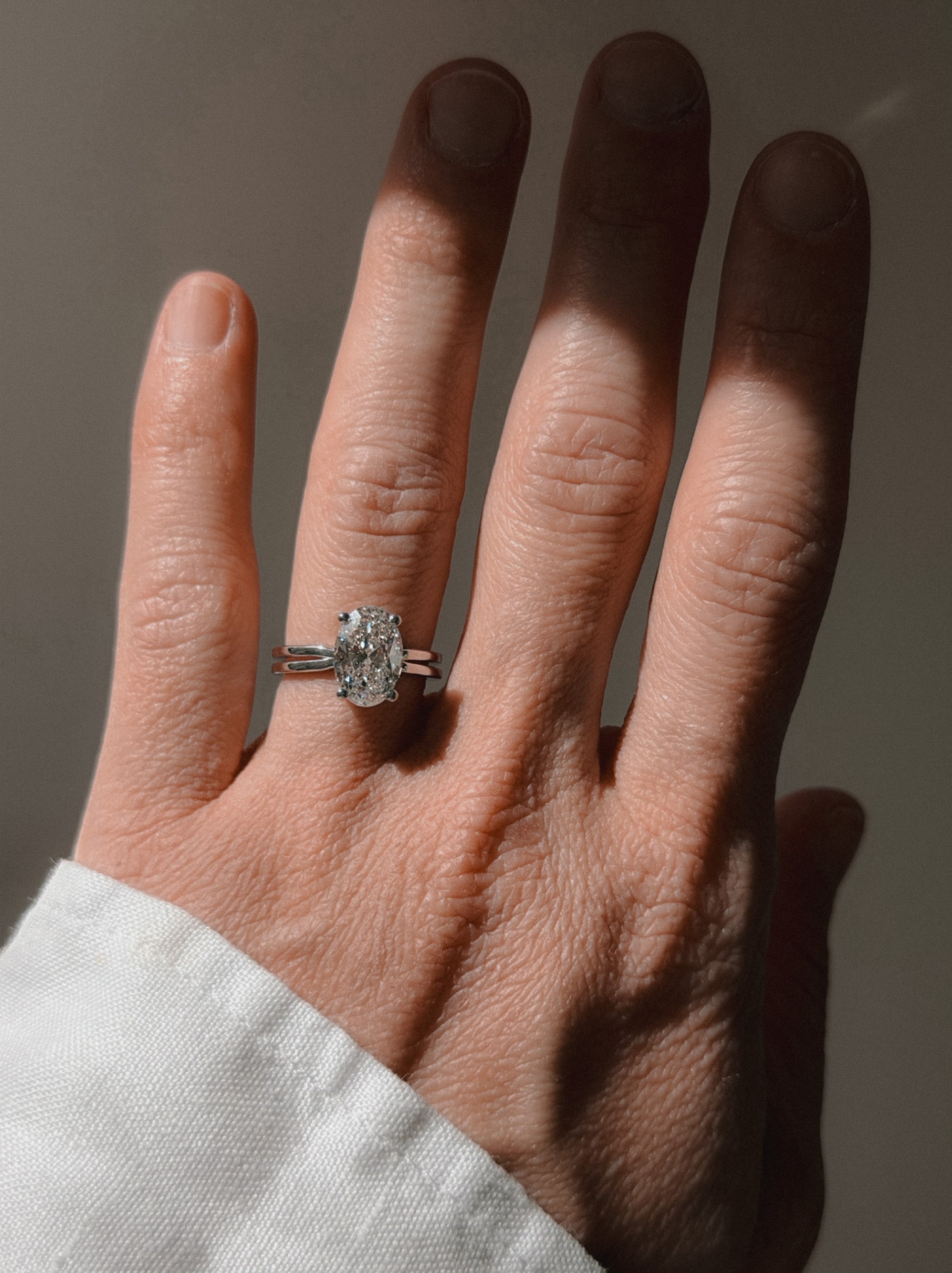 טבעת יהלום משולב הידן היילו