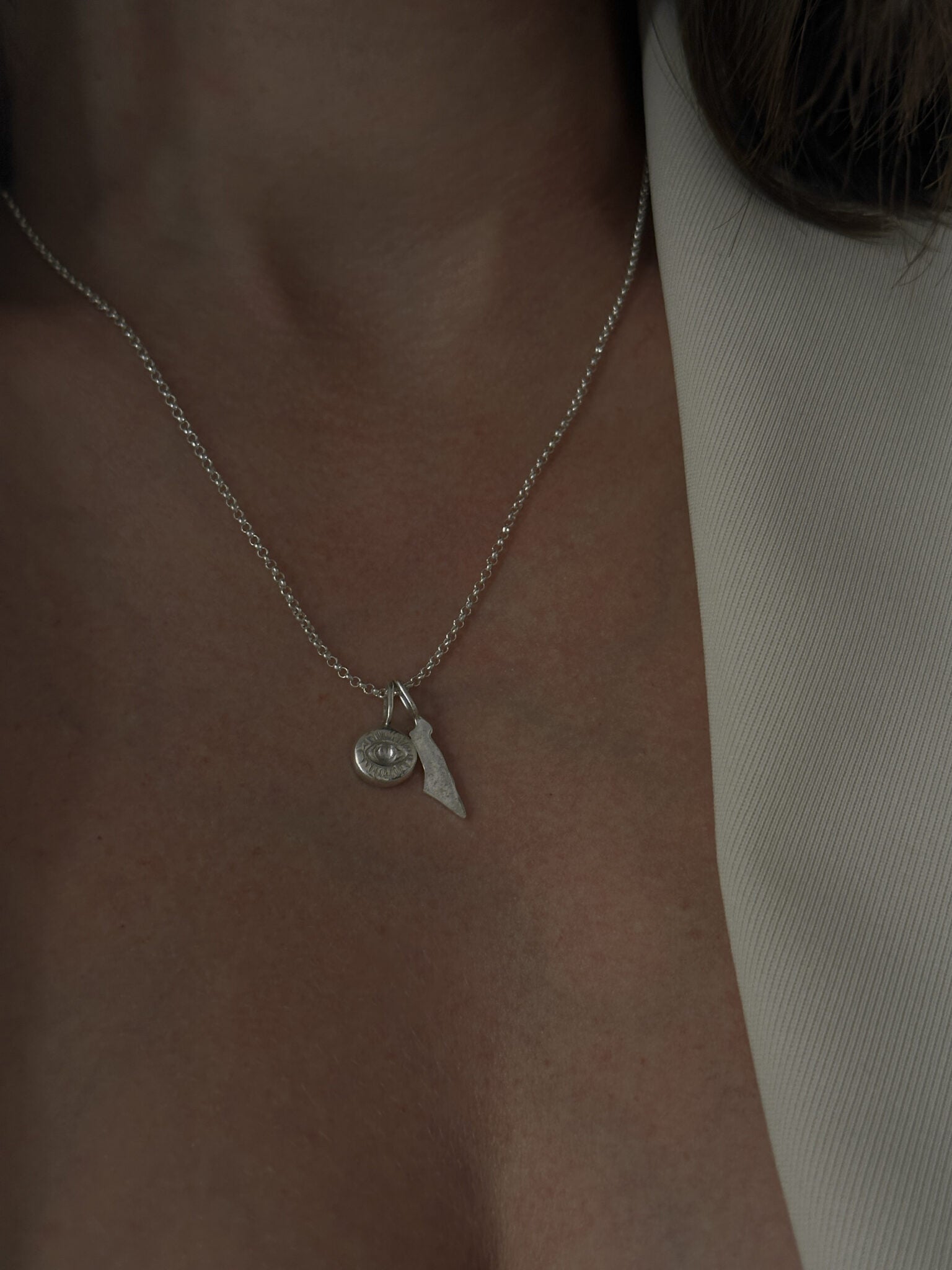 קמע ארץ ישראל כסף