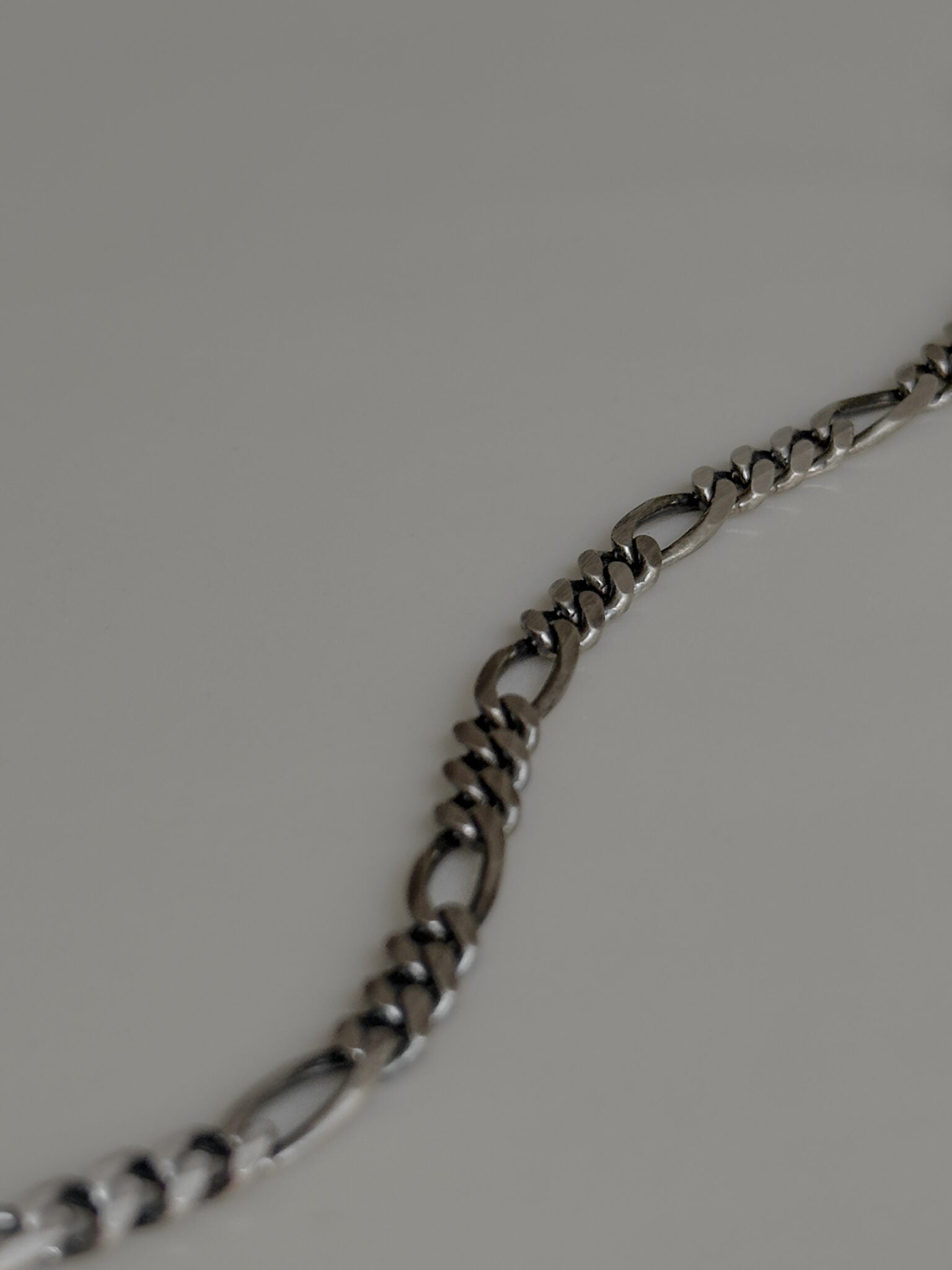 צמיד פיגארו כסף מושחר