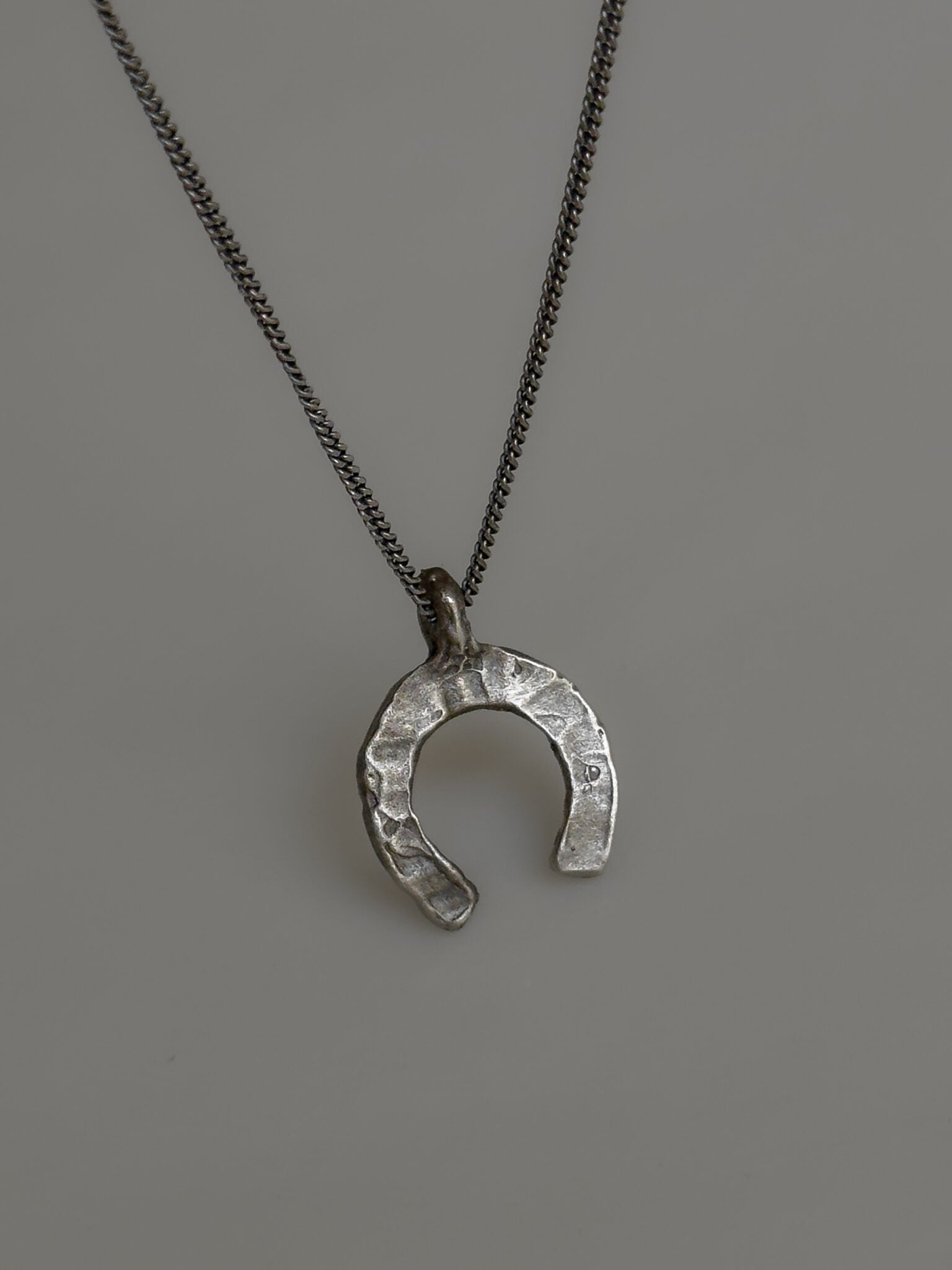 שרשרת קמליאו כסף מושחר