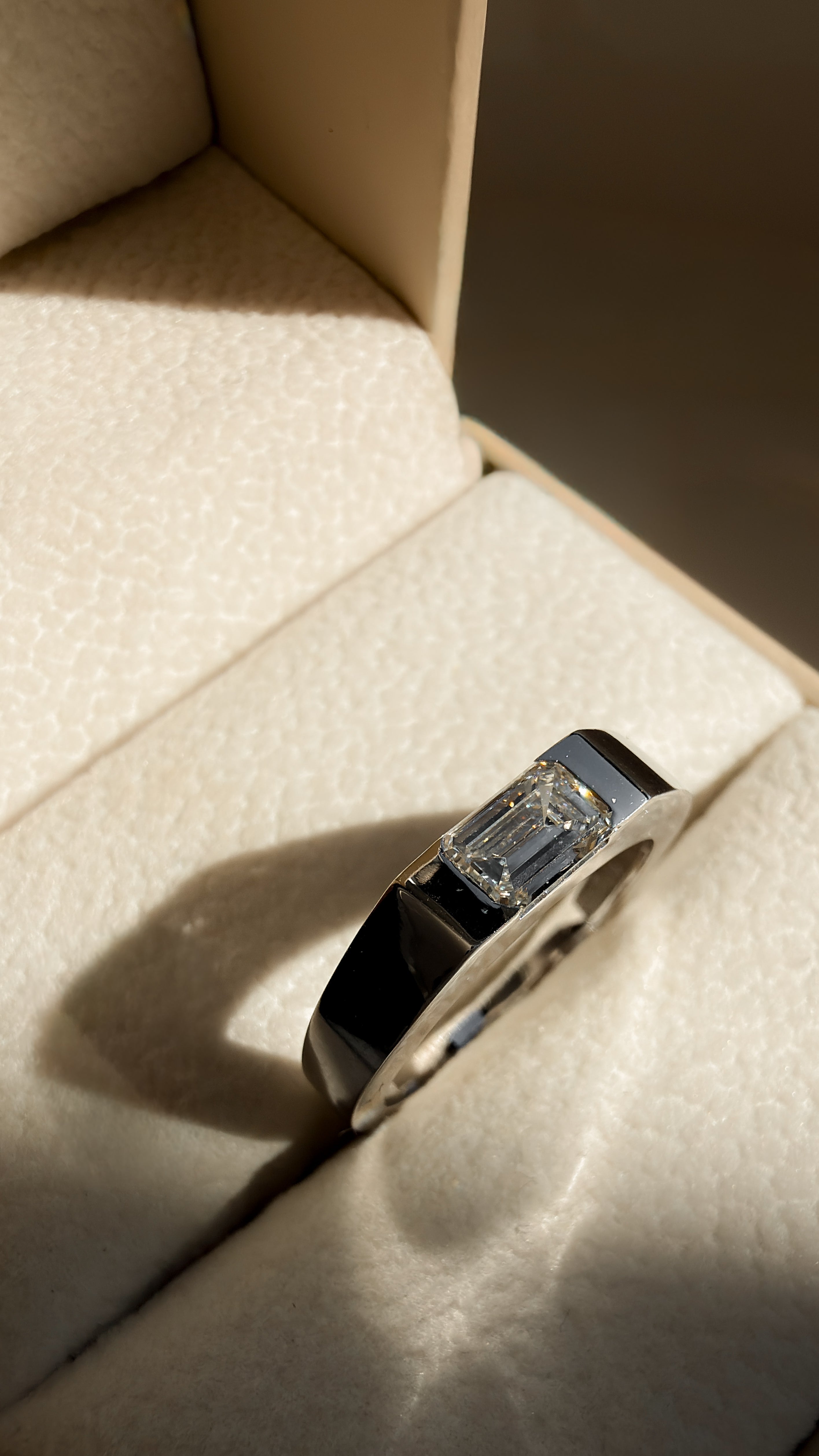 טבעת צ'אנקי אמרלד