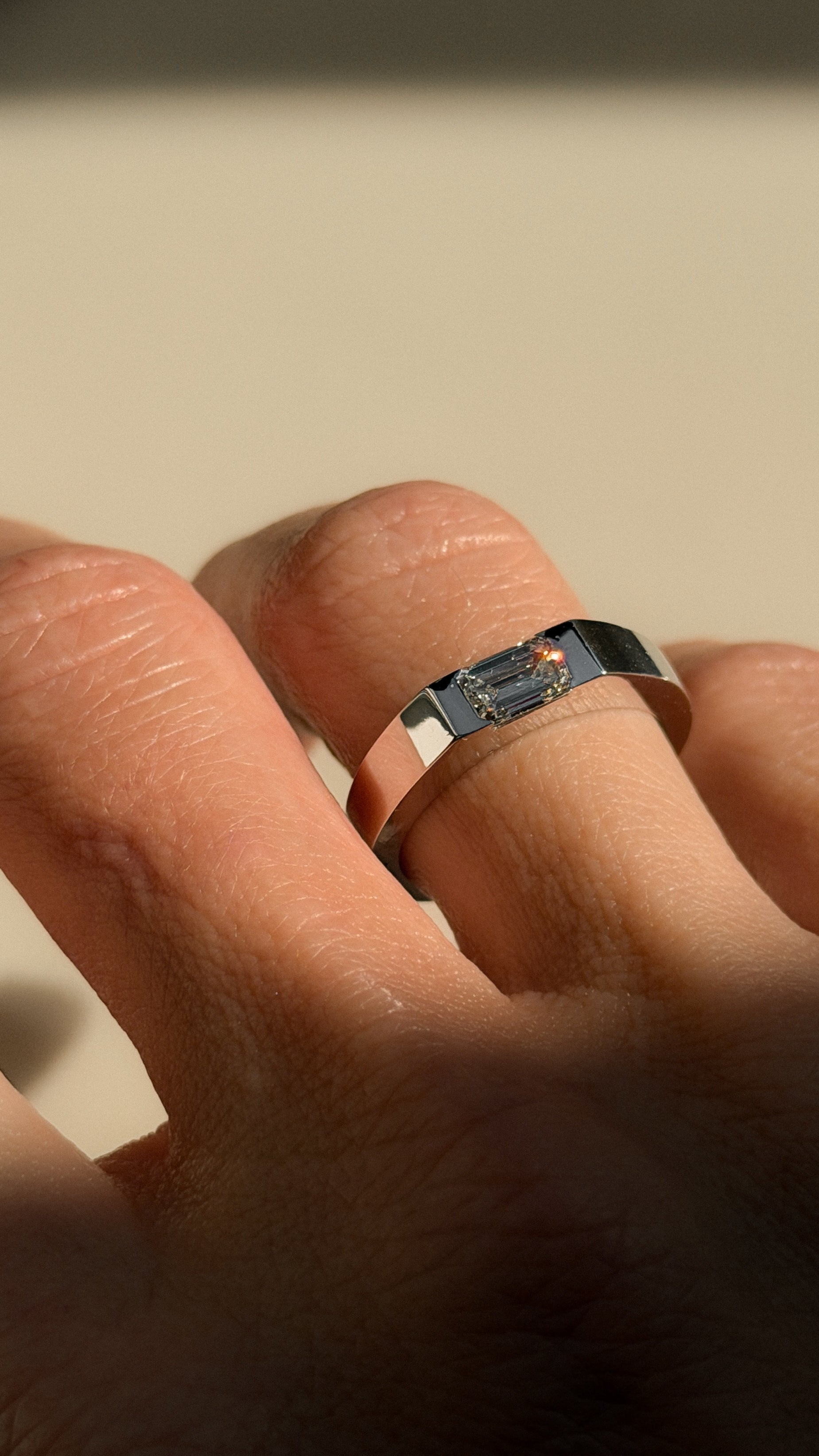 טבעת צ'אנקי אמרלד