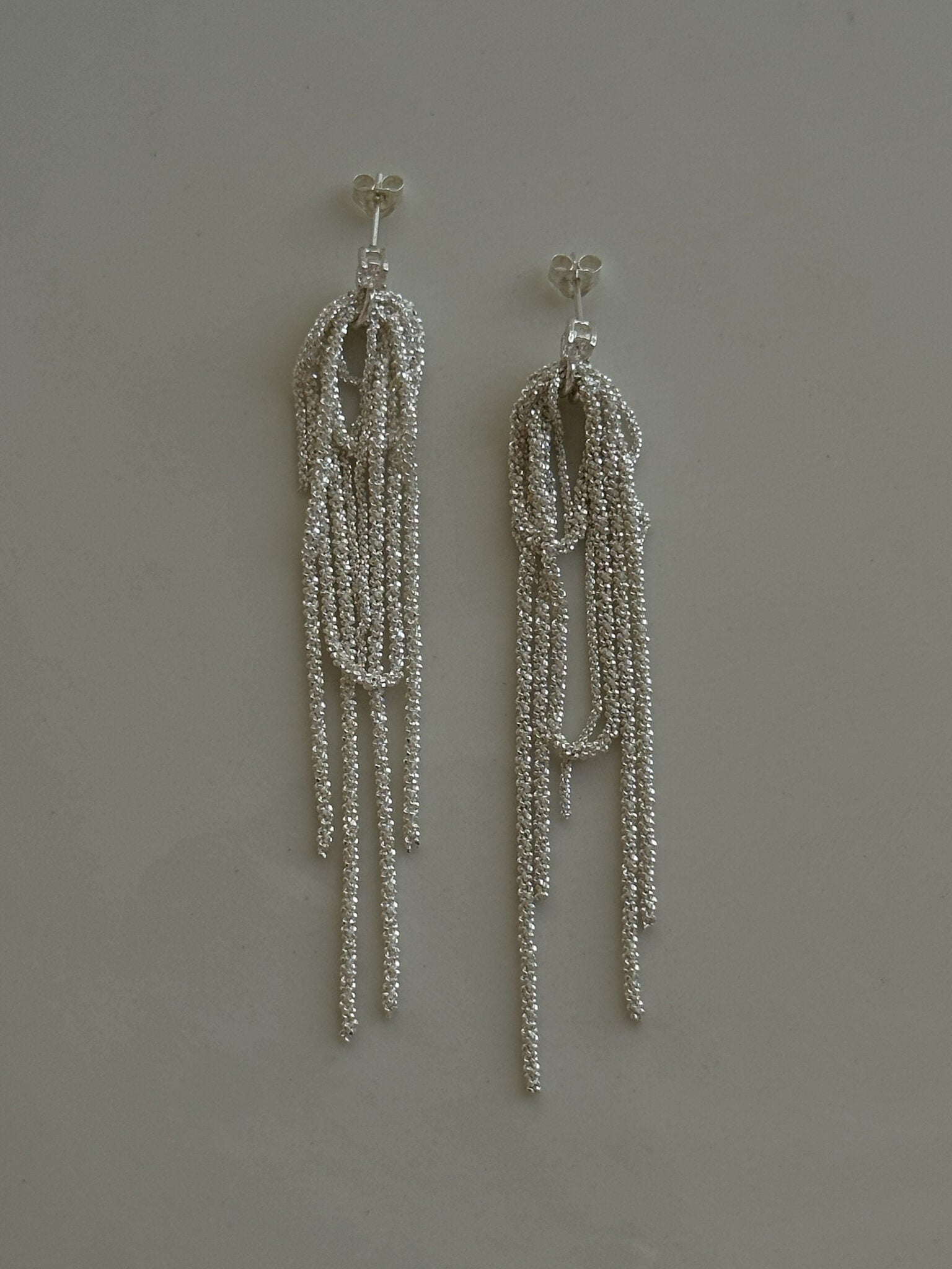 עגילי נואל כסף