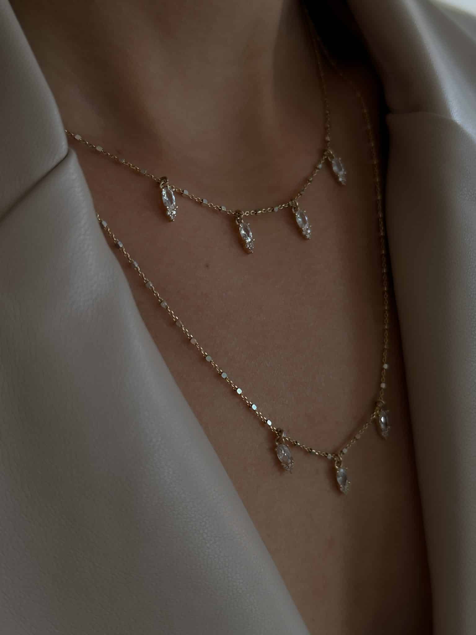 שרשרת אליזבת S גולד