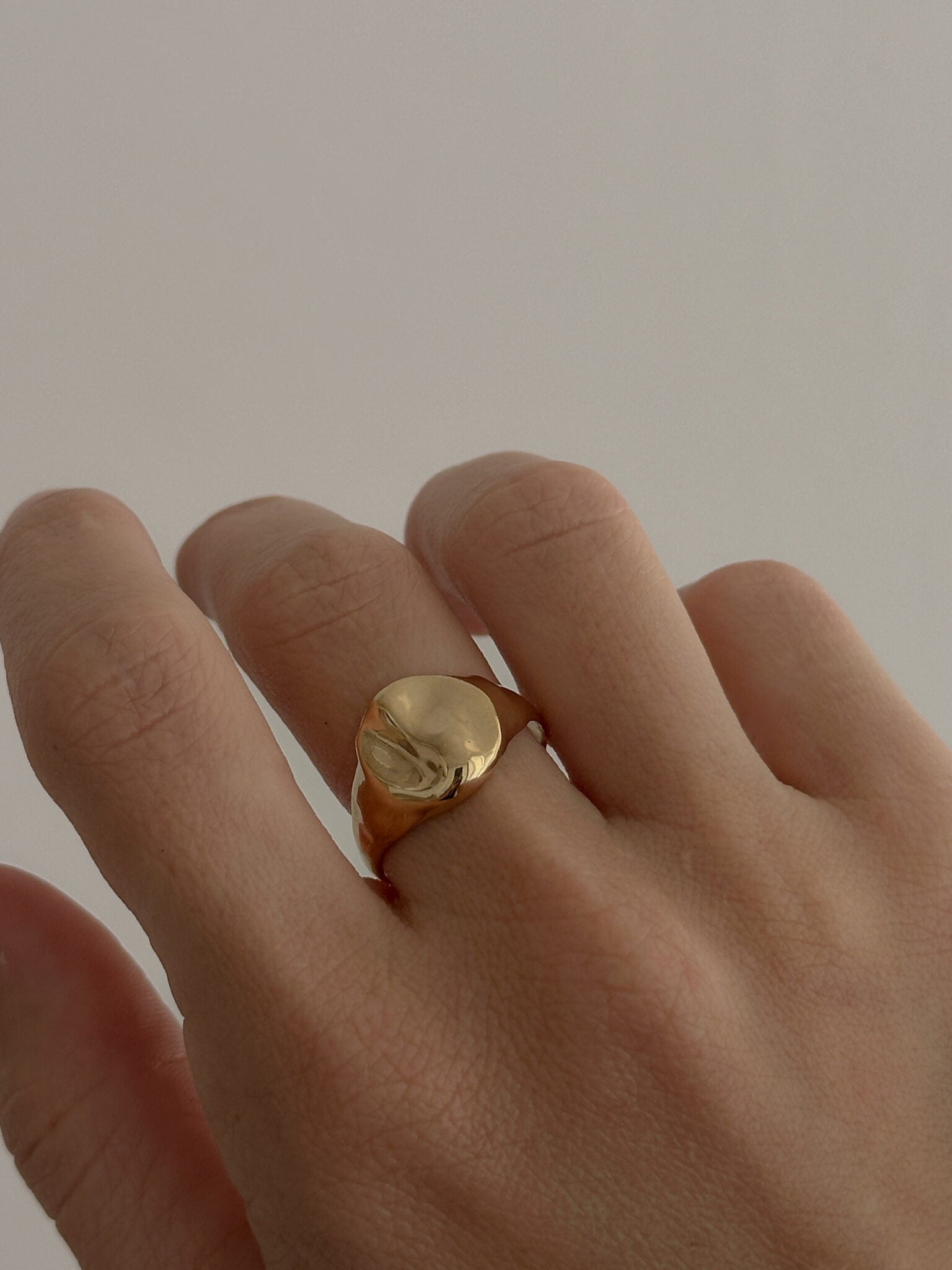 טבעת דוני L גולד