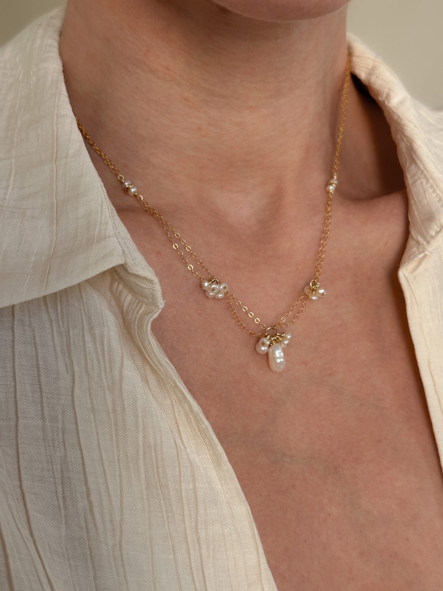 שרשרת לינדה גולד