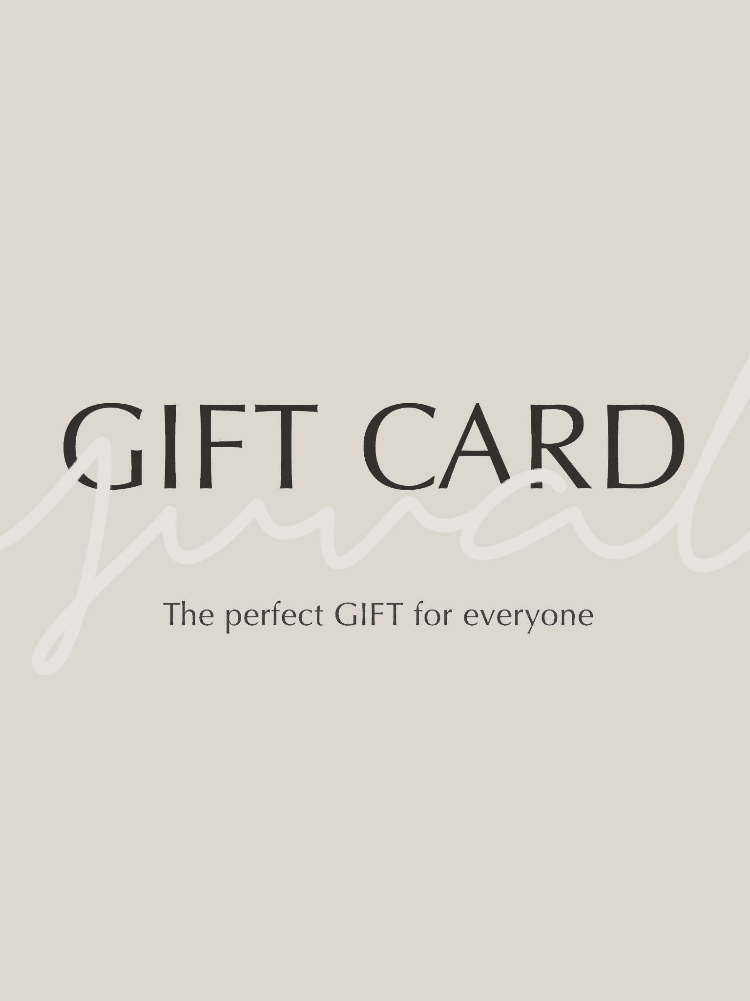 GIFT CARD