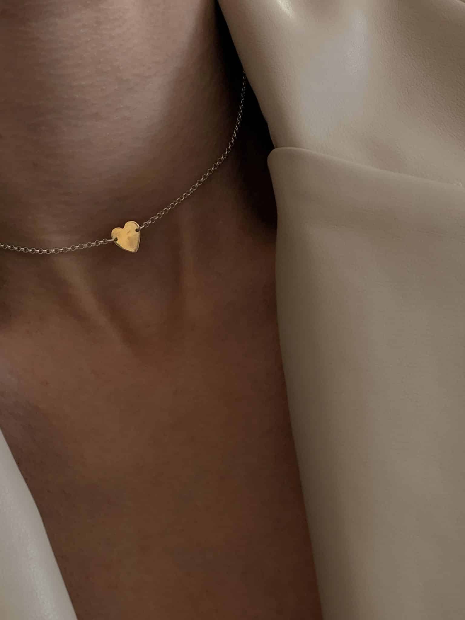 שרשרת הארט מיקס 14K