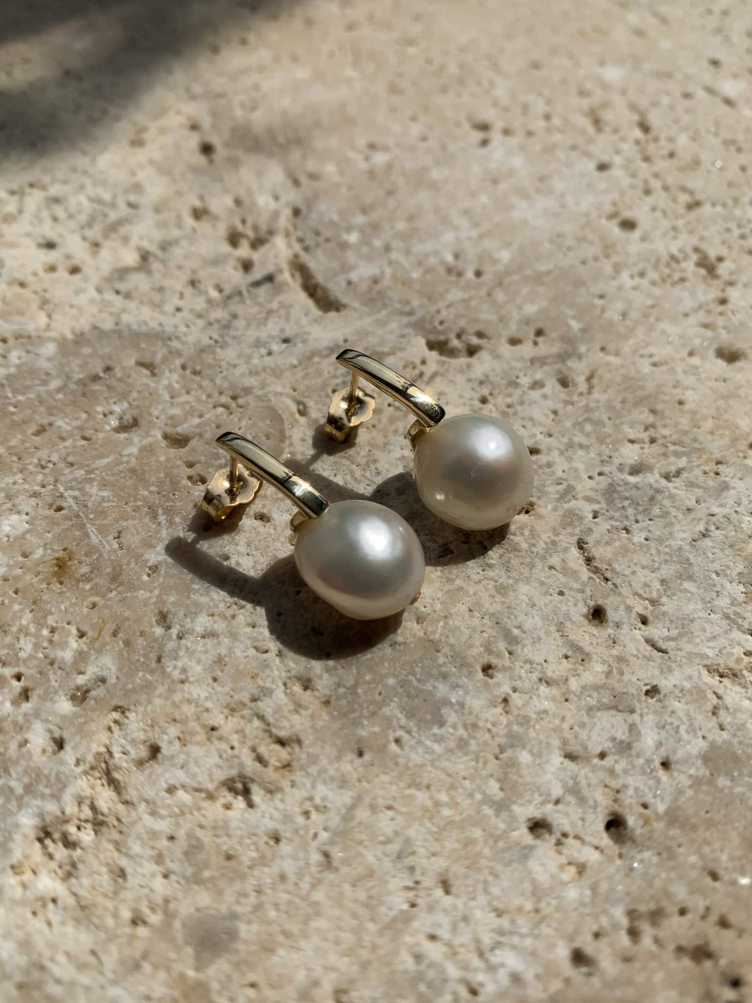 עגילי ליב 14K