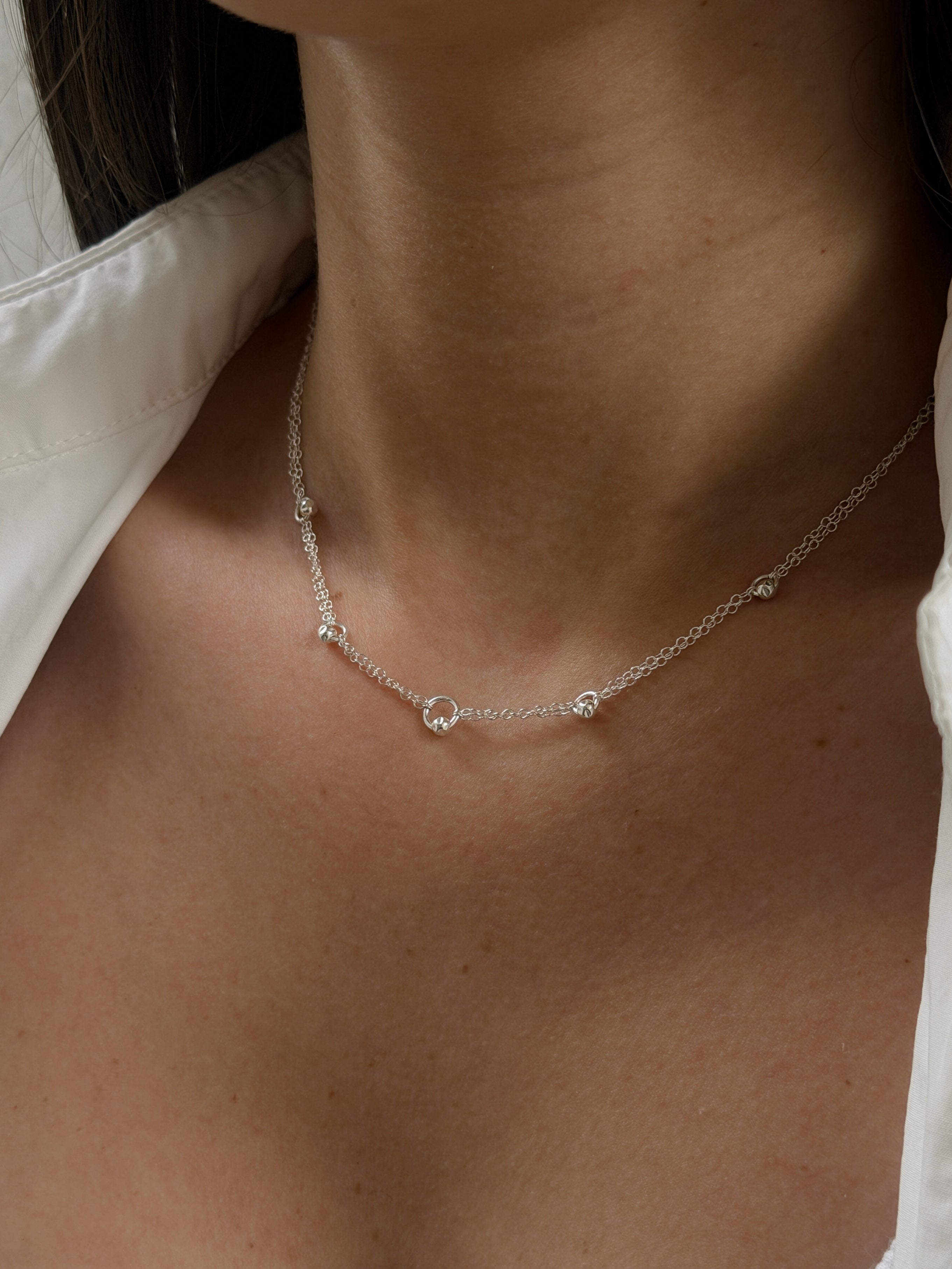 שרשרת רומיין כסף