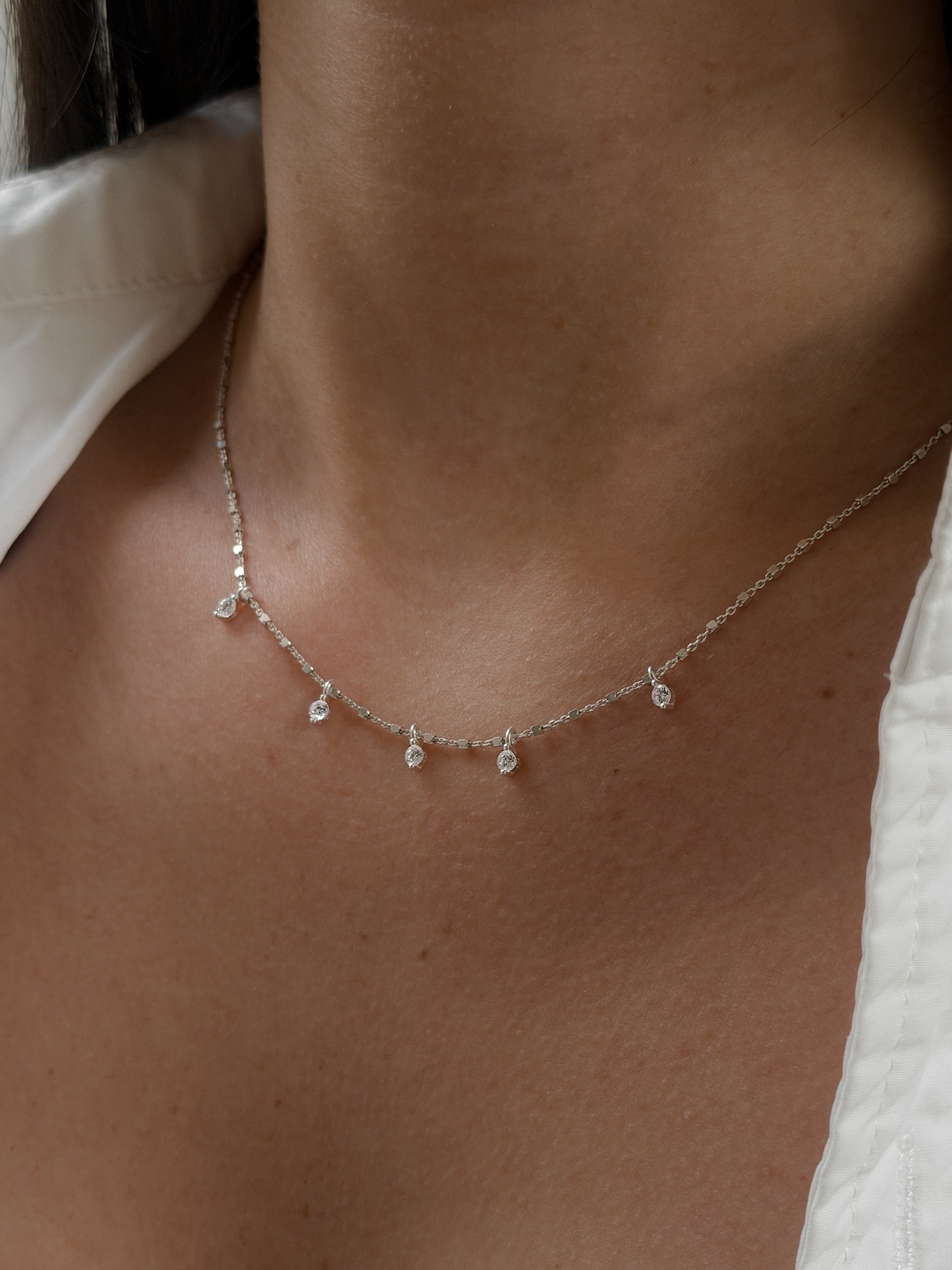 שרשרת ג'וליה כסף