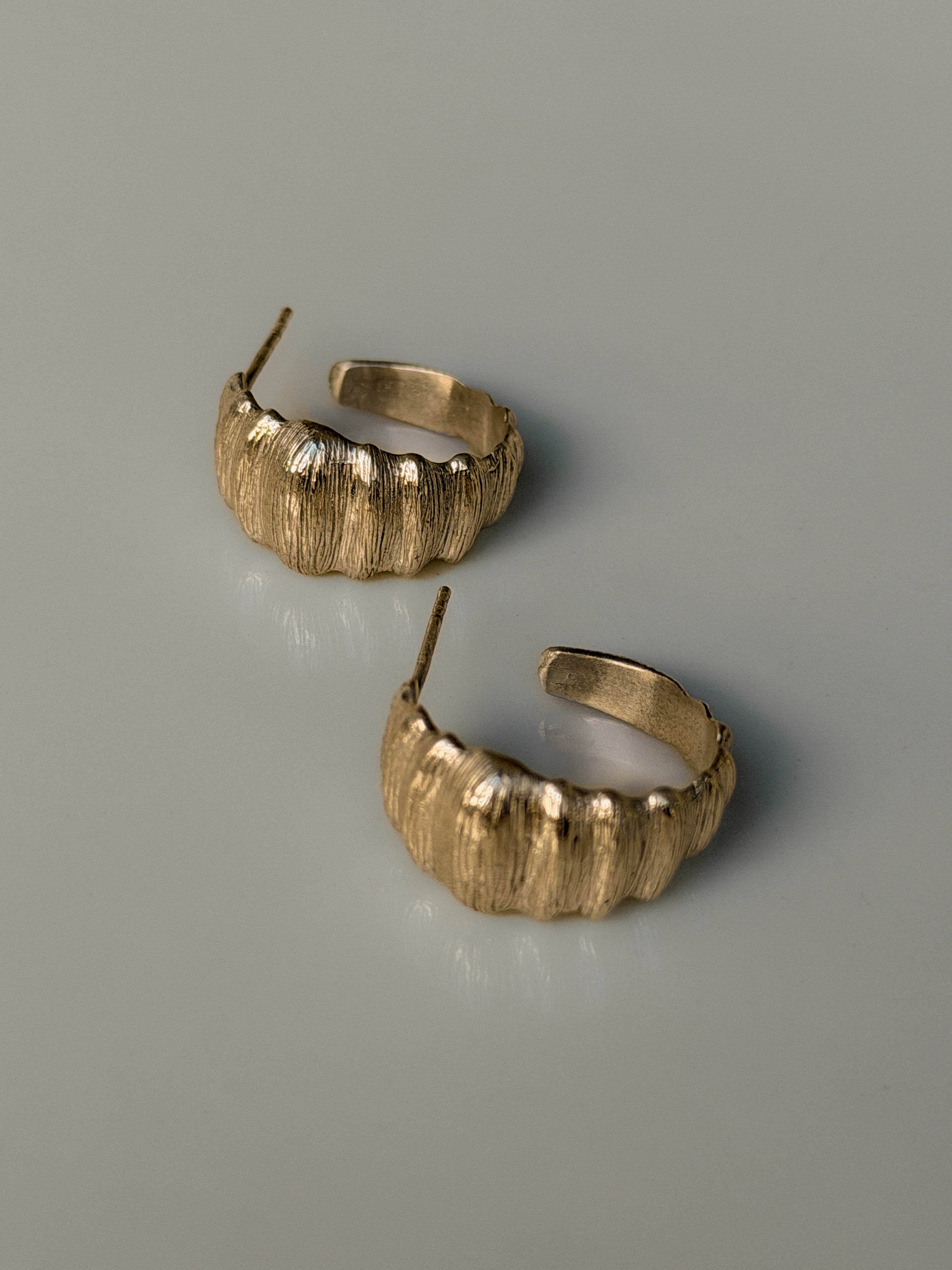 עגילי קלודין גולד