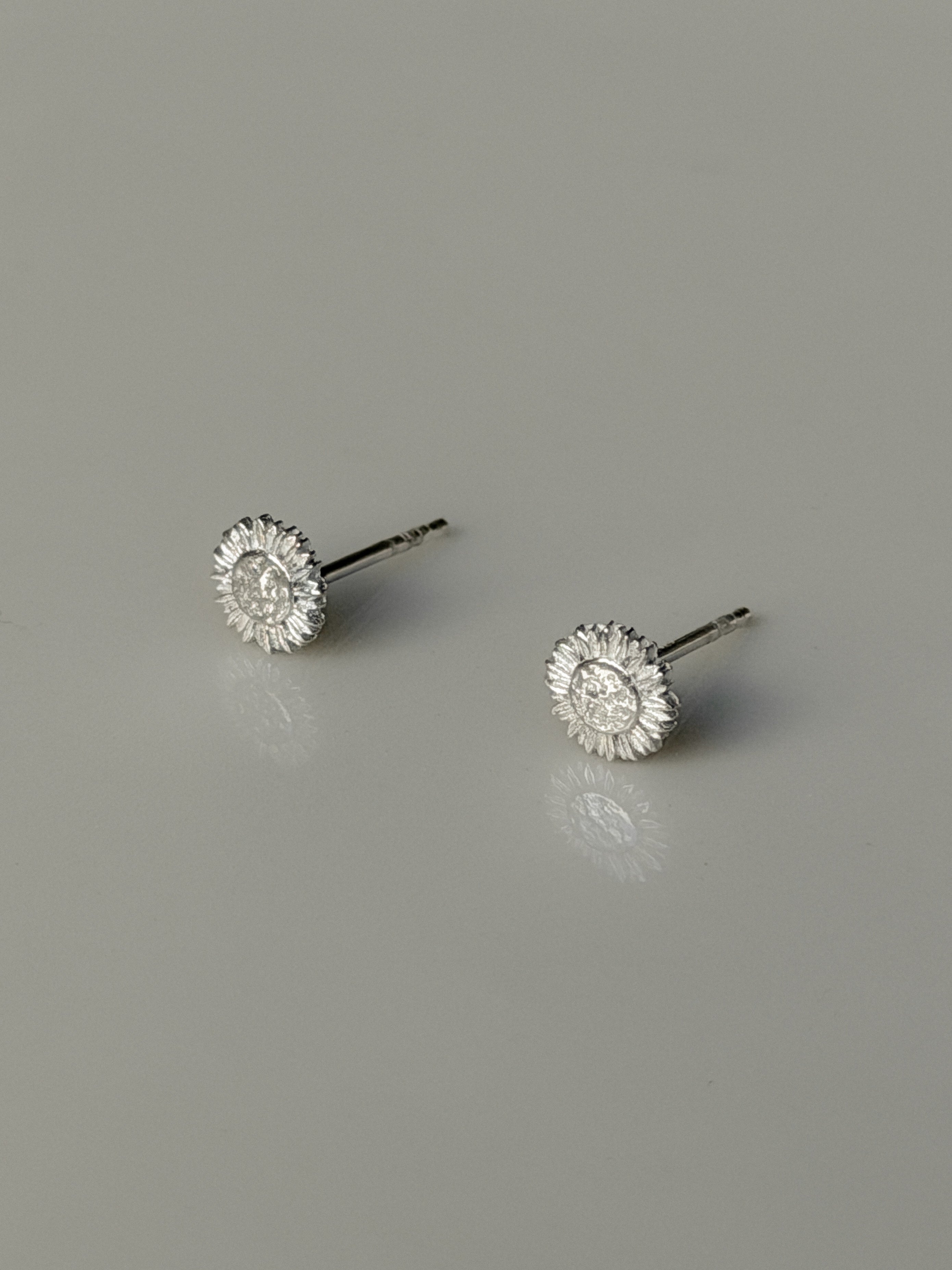 עגילי שמש כסף