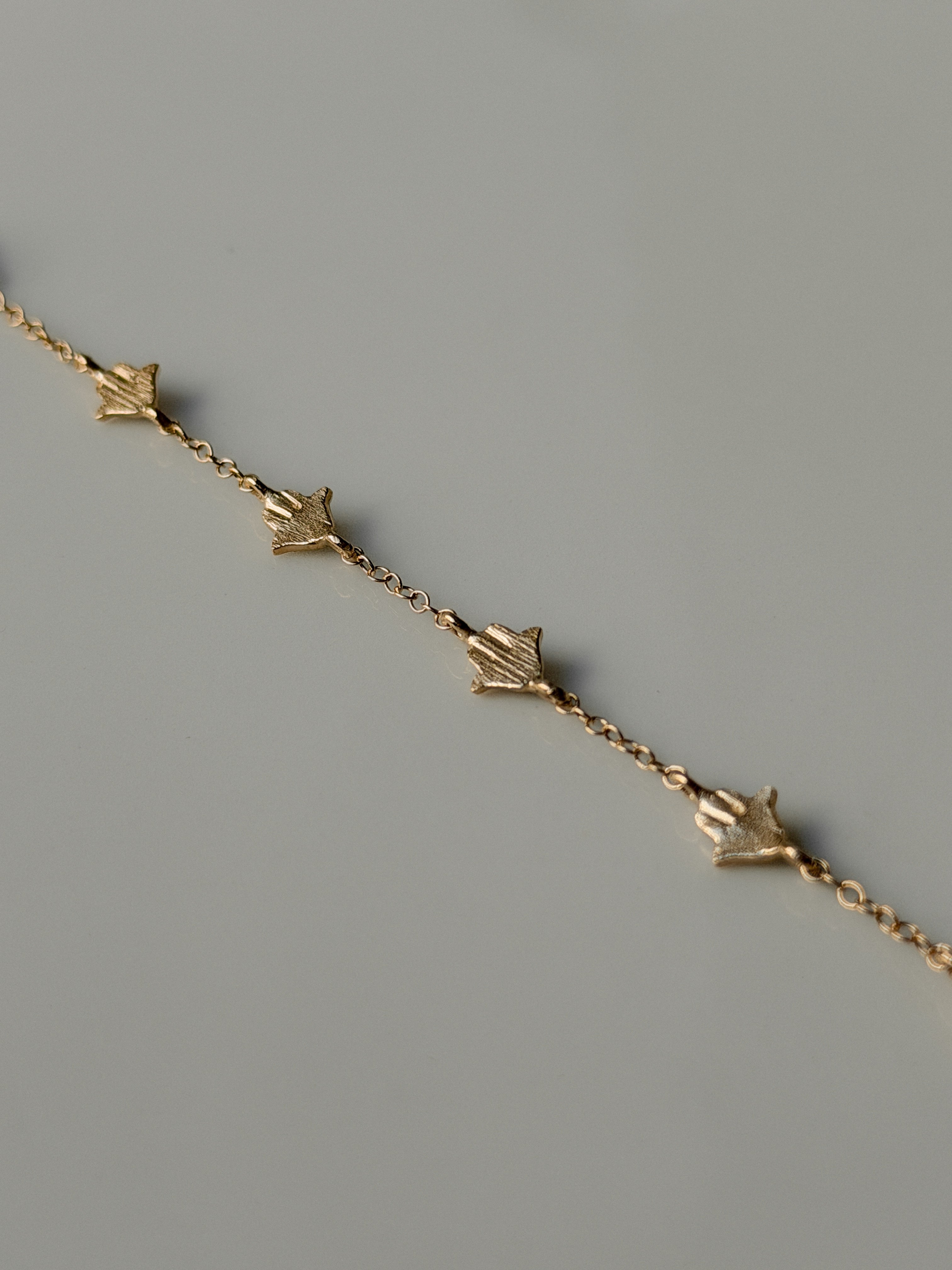 צמיד חמסות 14K