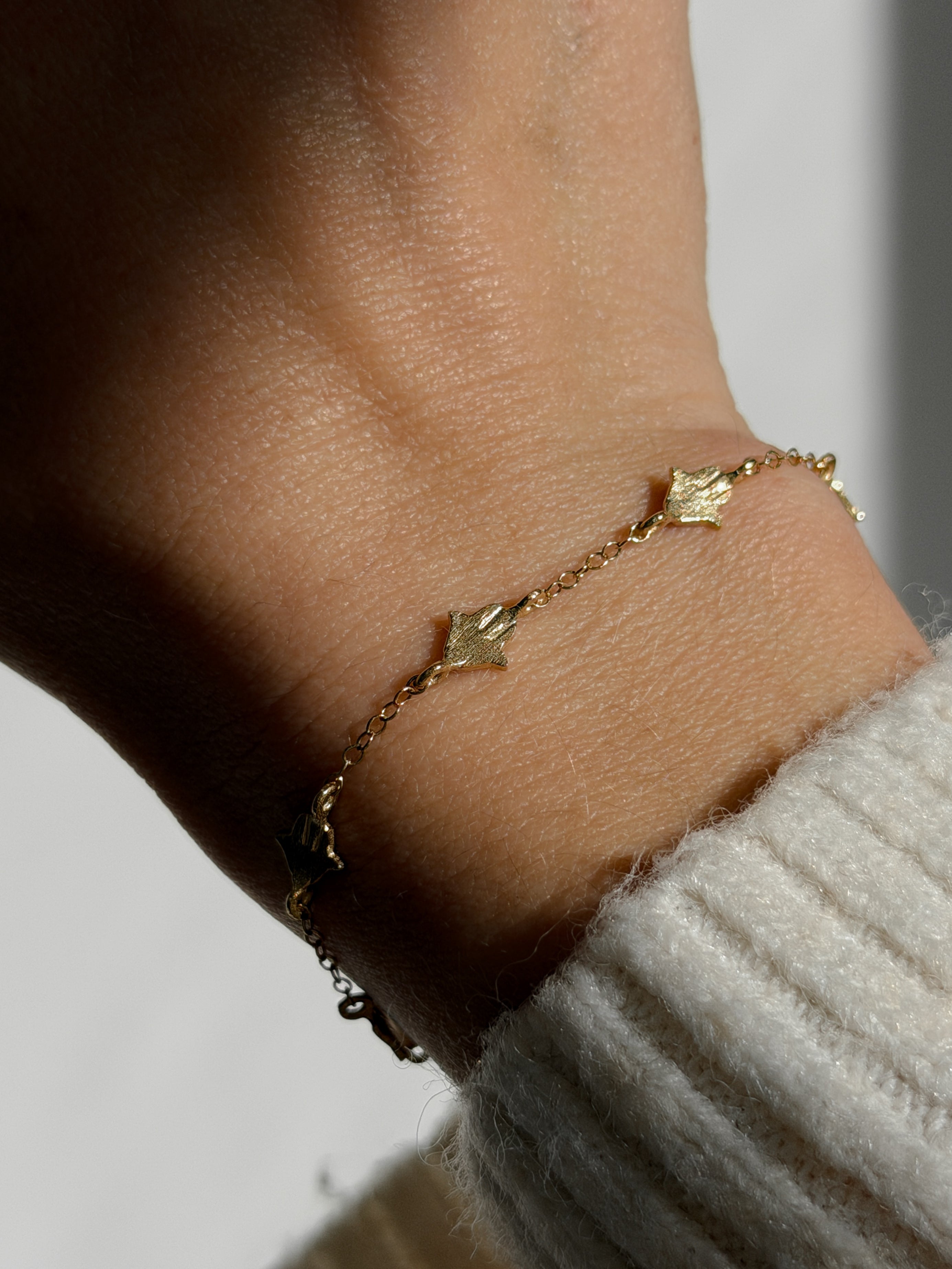 צמיד חמסות 14K