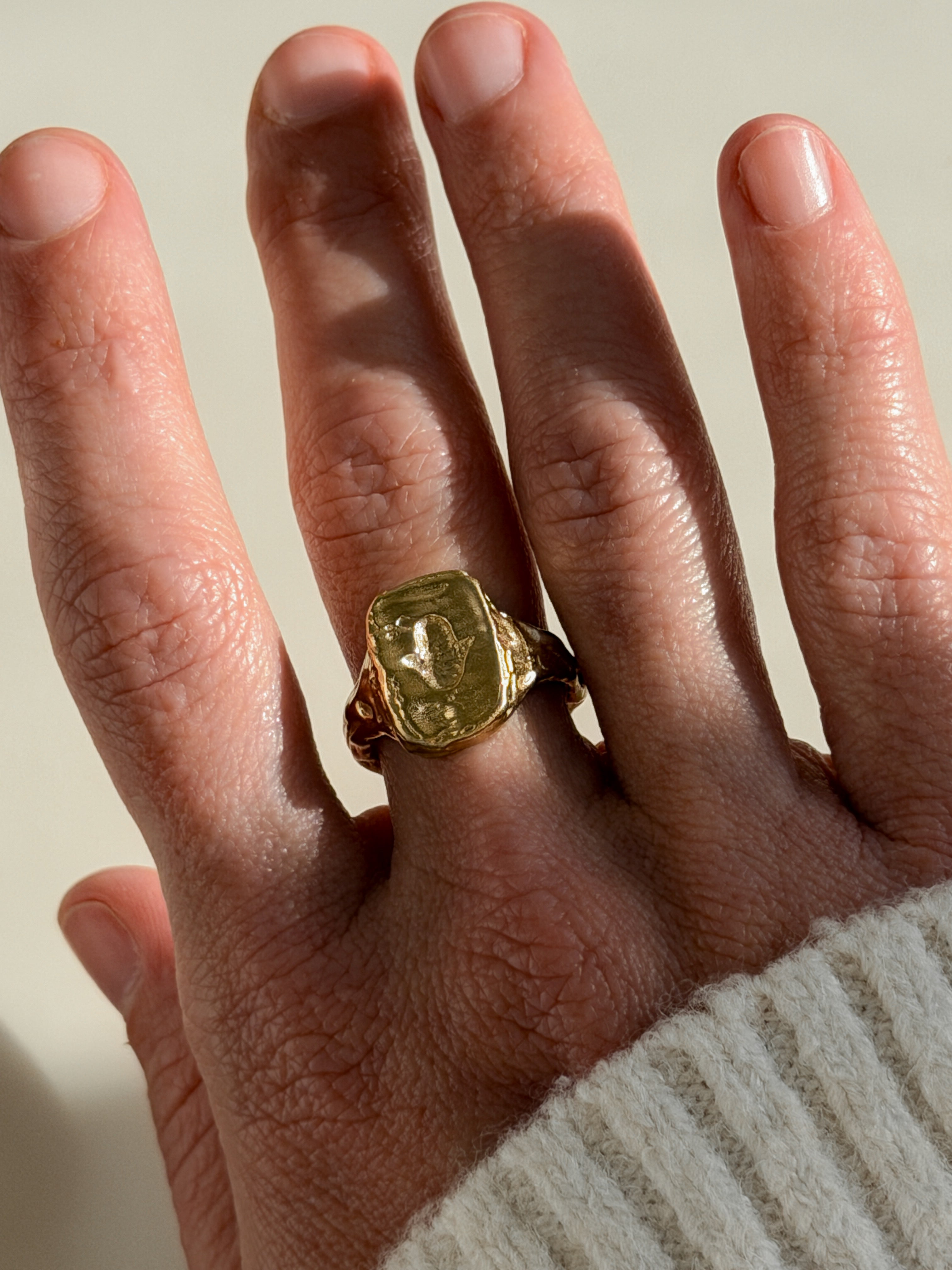 טבעת קאנה 14K