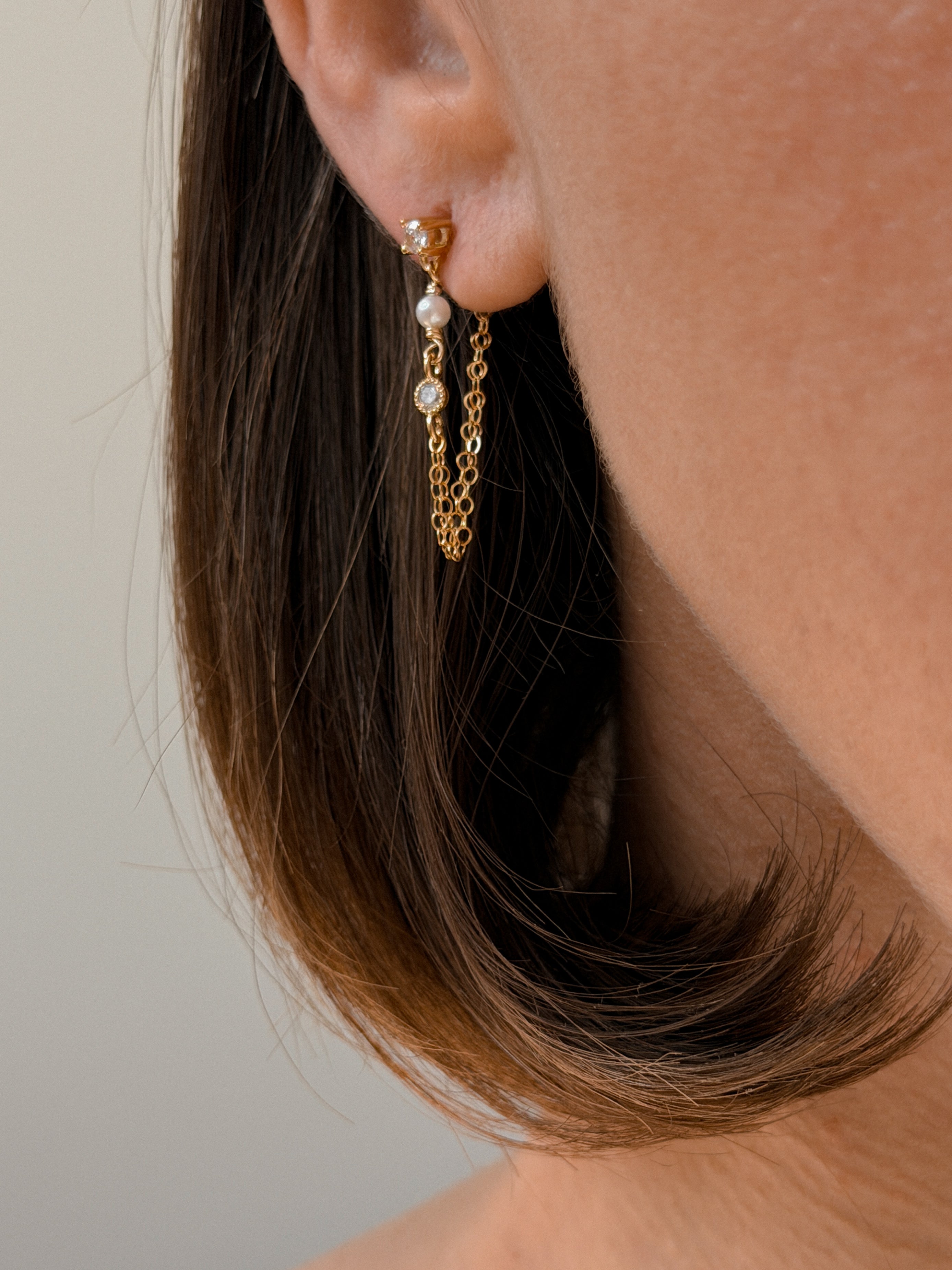 עגילי ויליאם גולד