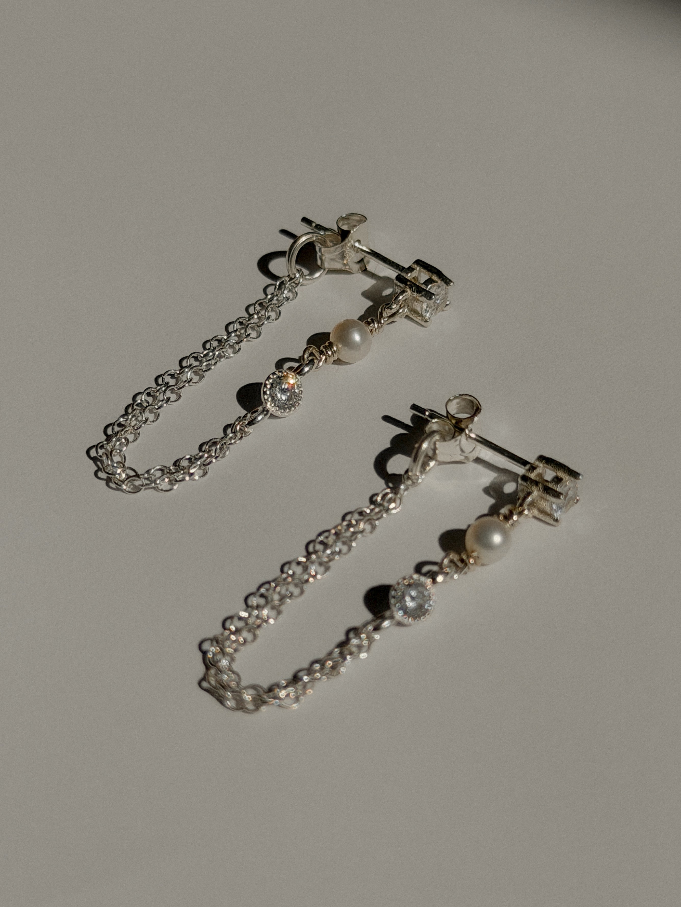 עגילי ויליאם כסף