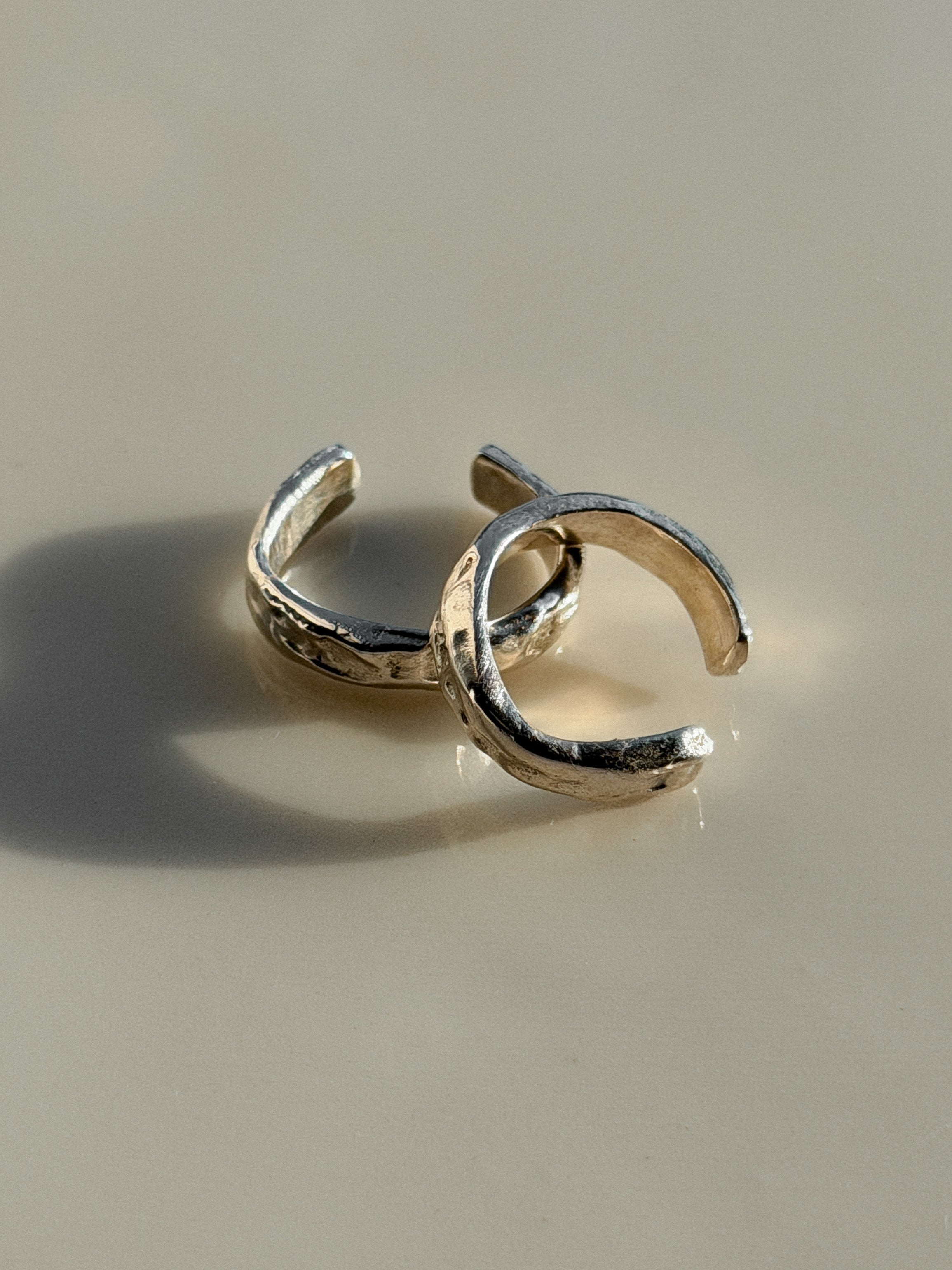 עגילי מילי כסף | זוג בהנחה