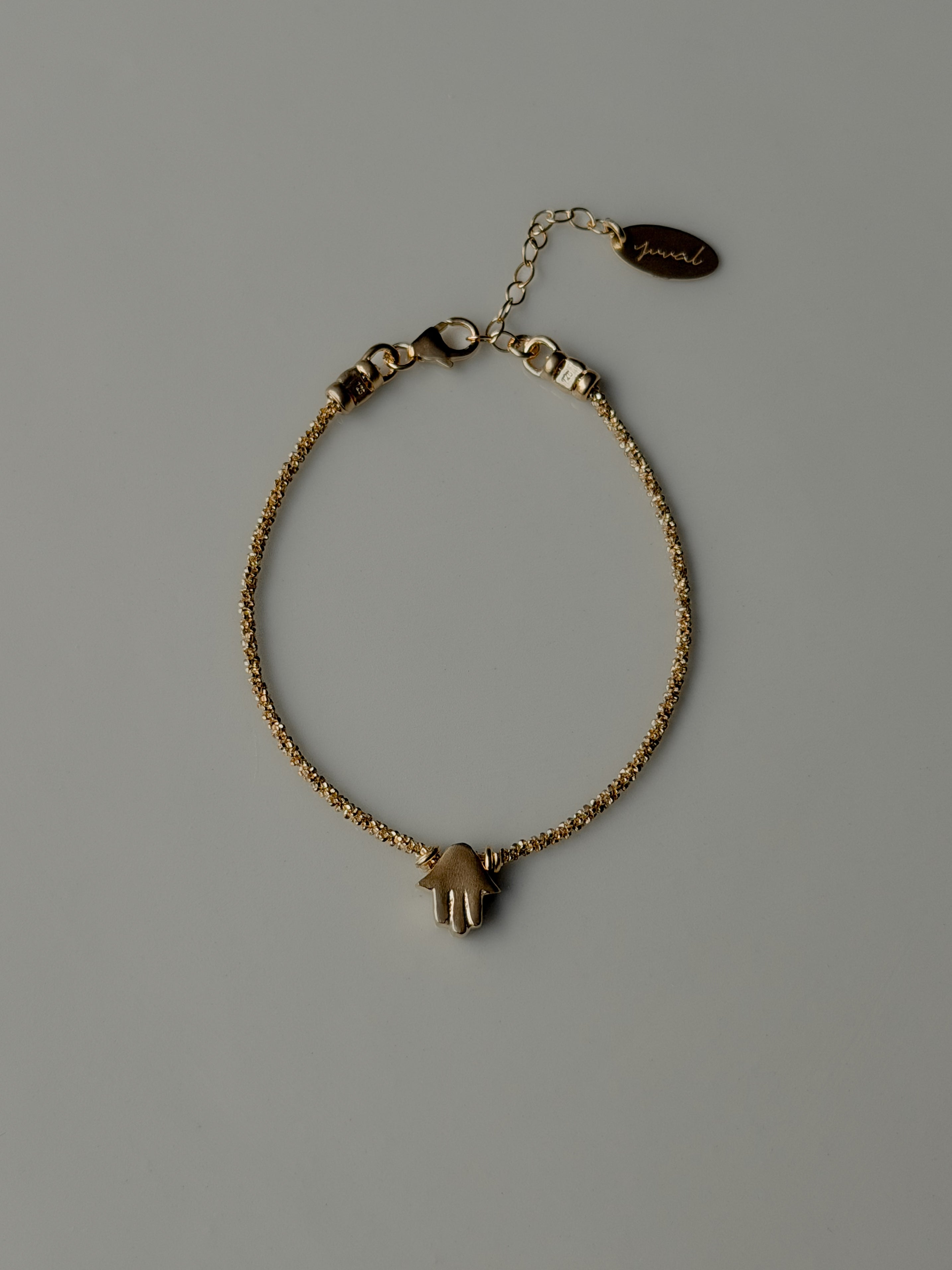 צמיד ביגי חמסה גולד