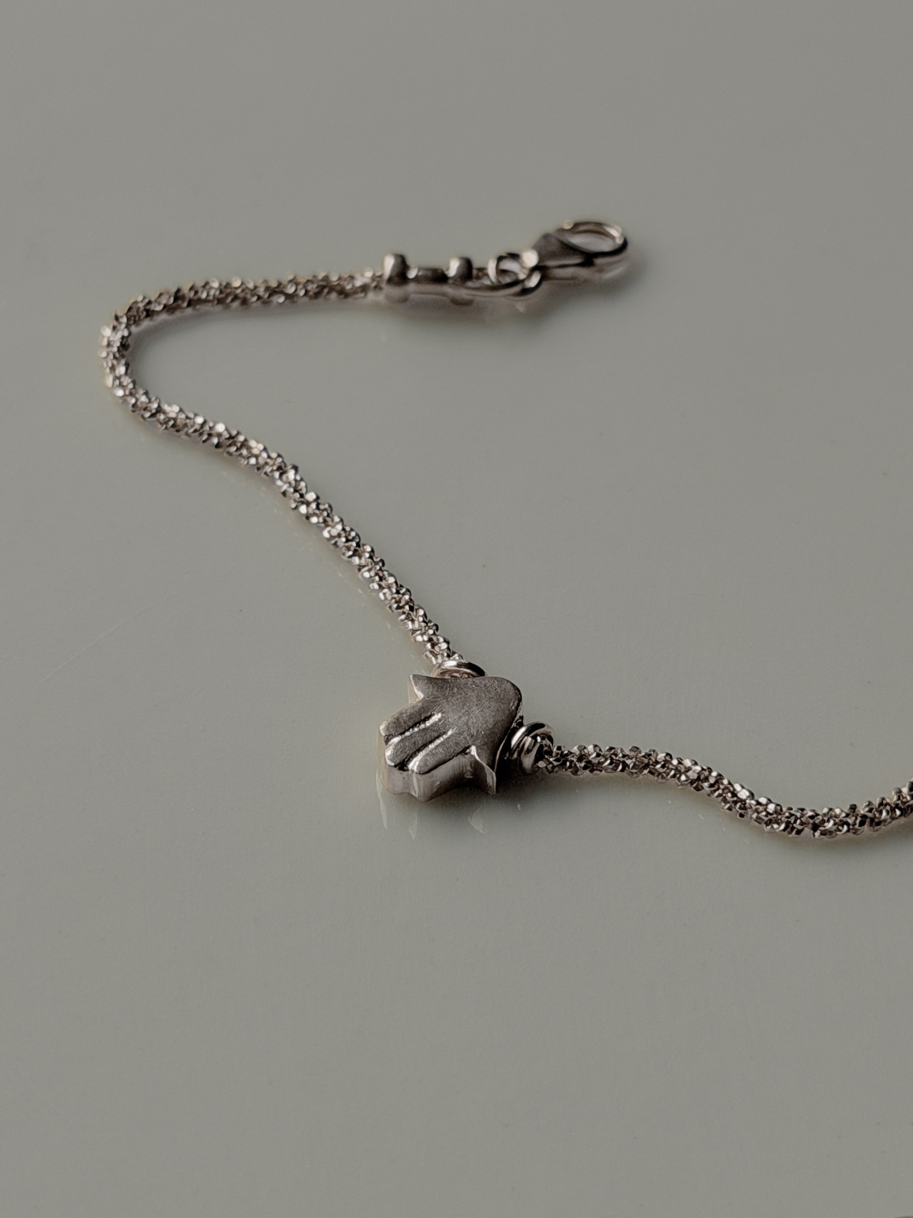 צמיד ביגי חמסה כסף