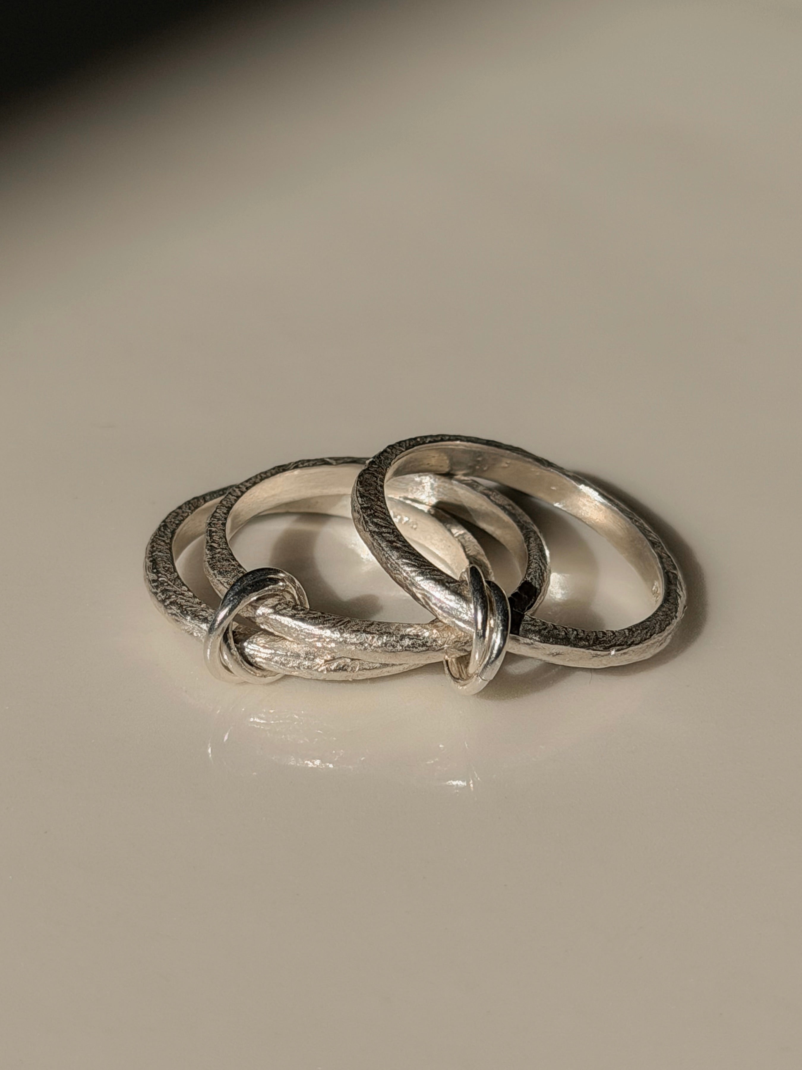 טבעת ליאו כסף