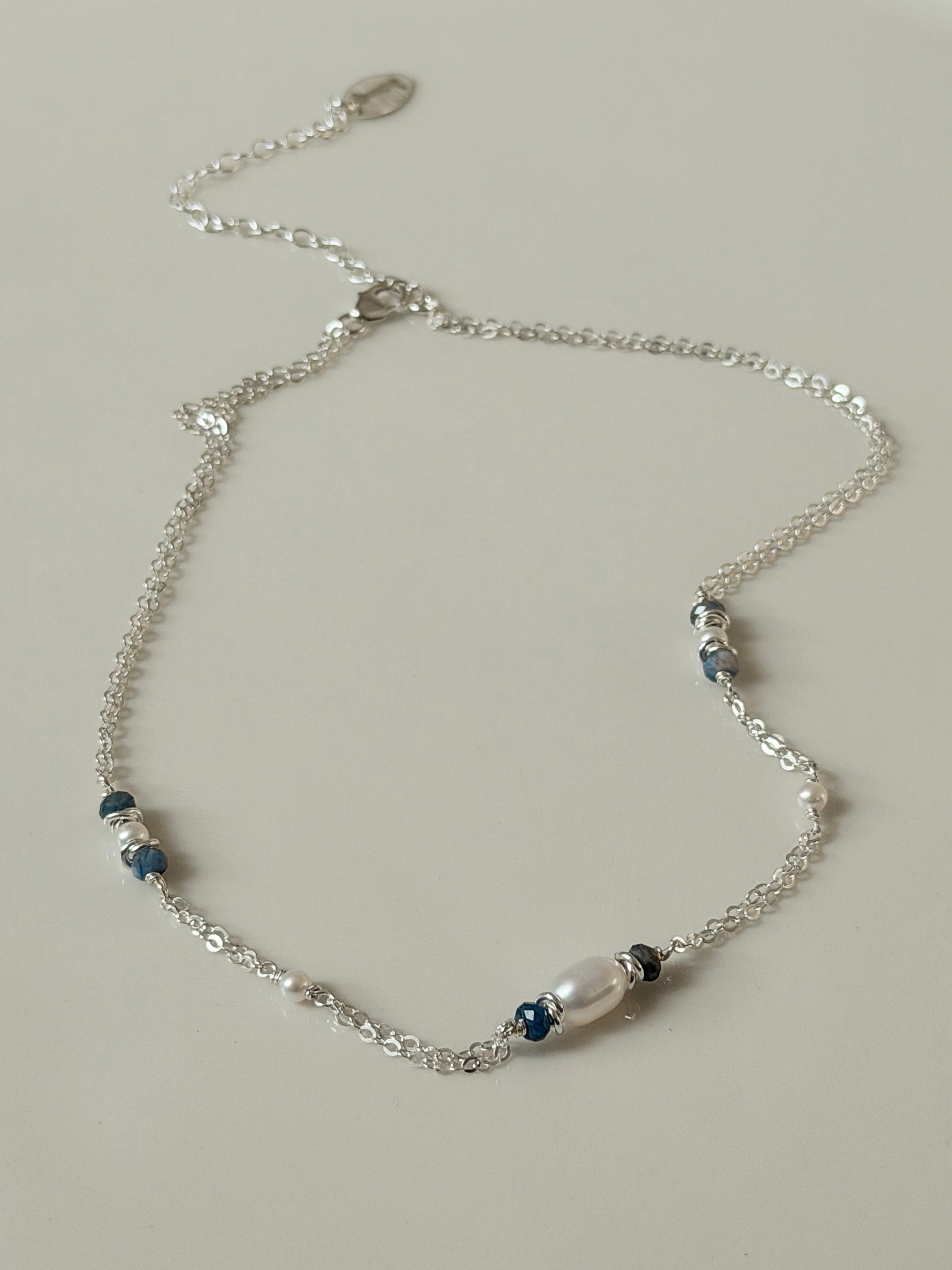 שרשרת נורה אושן כסף