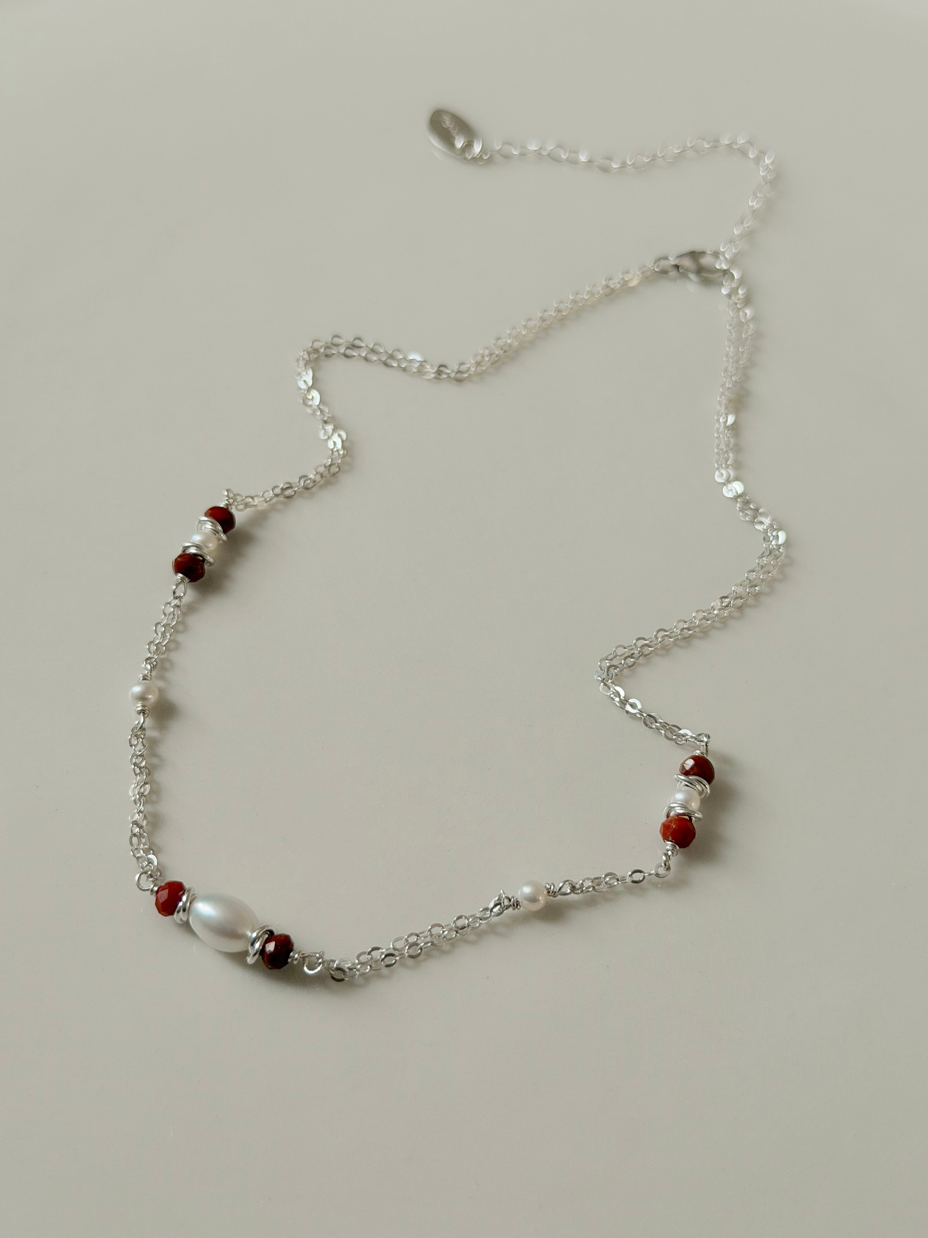 שרשרת נורה דזרט כסף