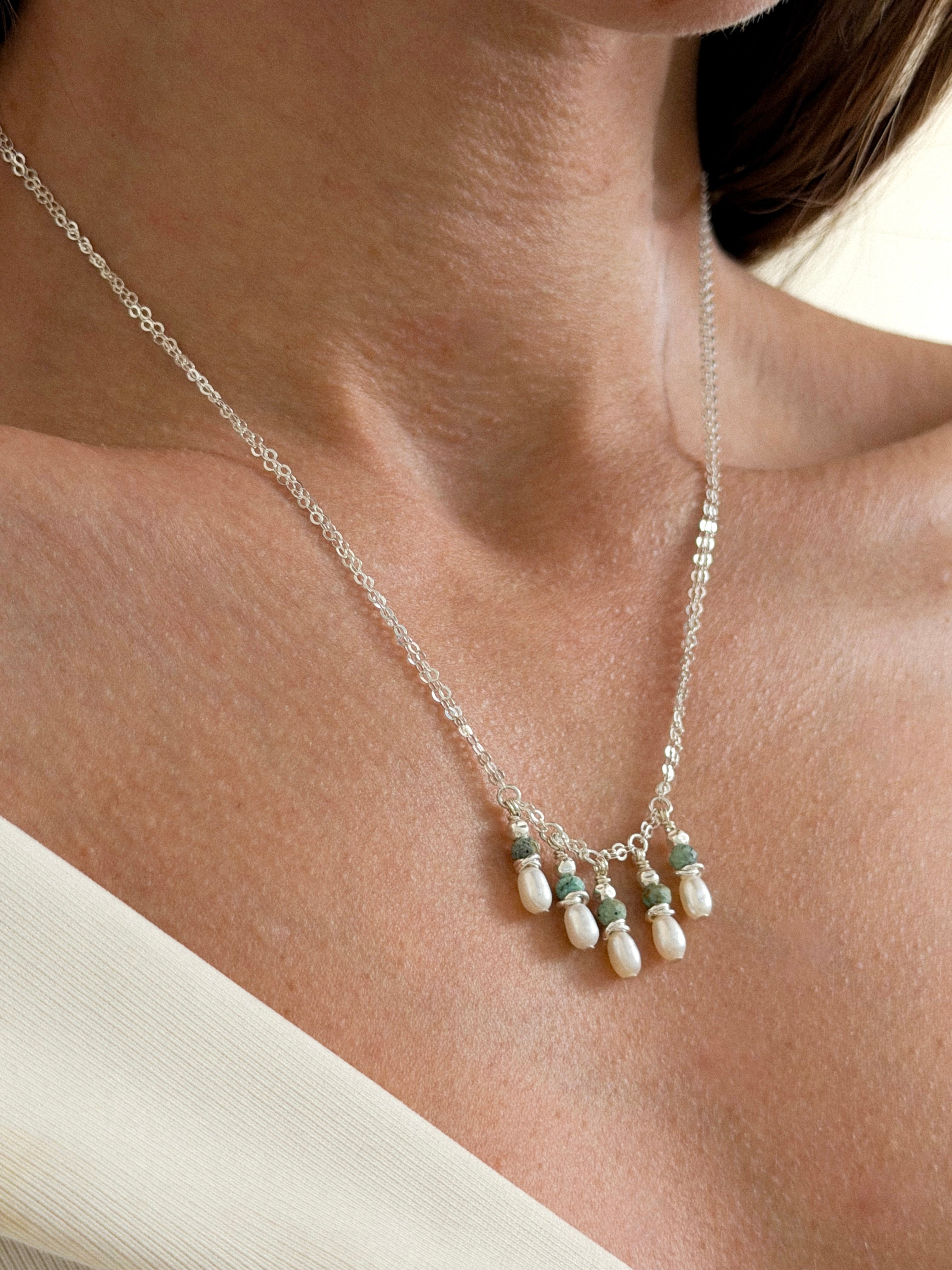 שרשרת ליאונור טורקיז כסף