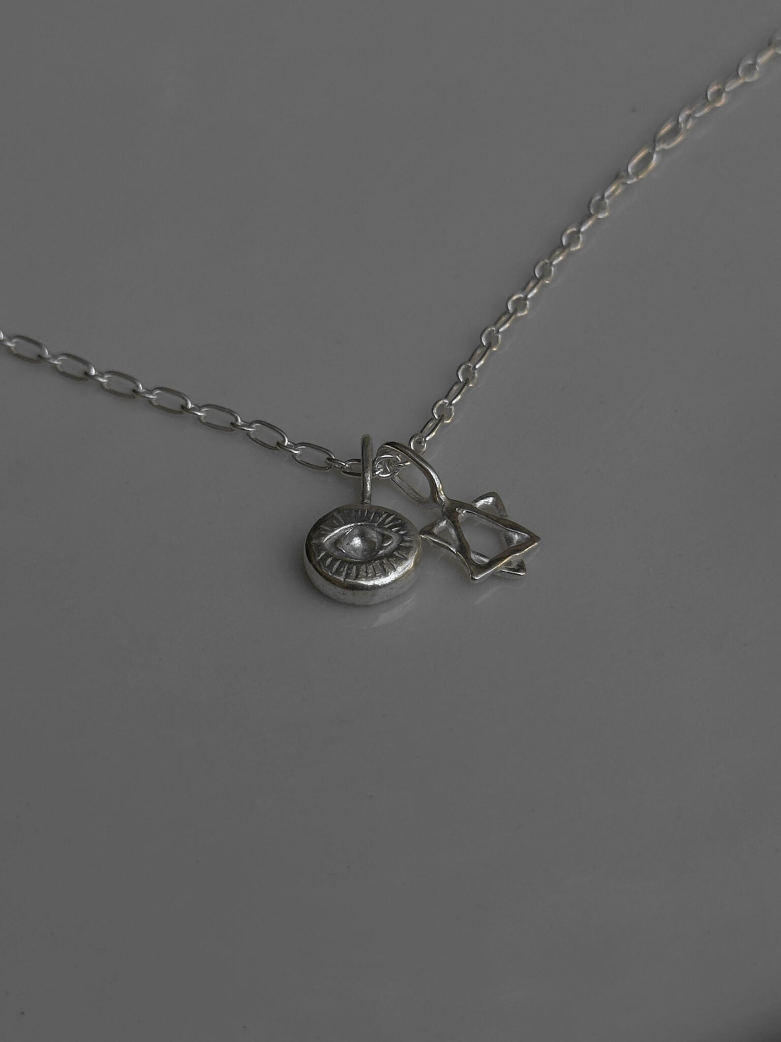 קמע מגן דוד כסף