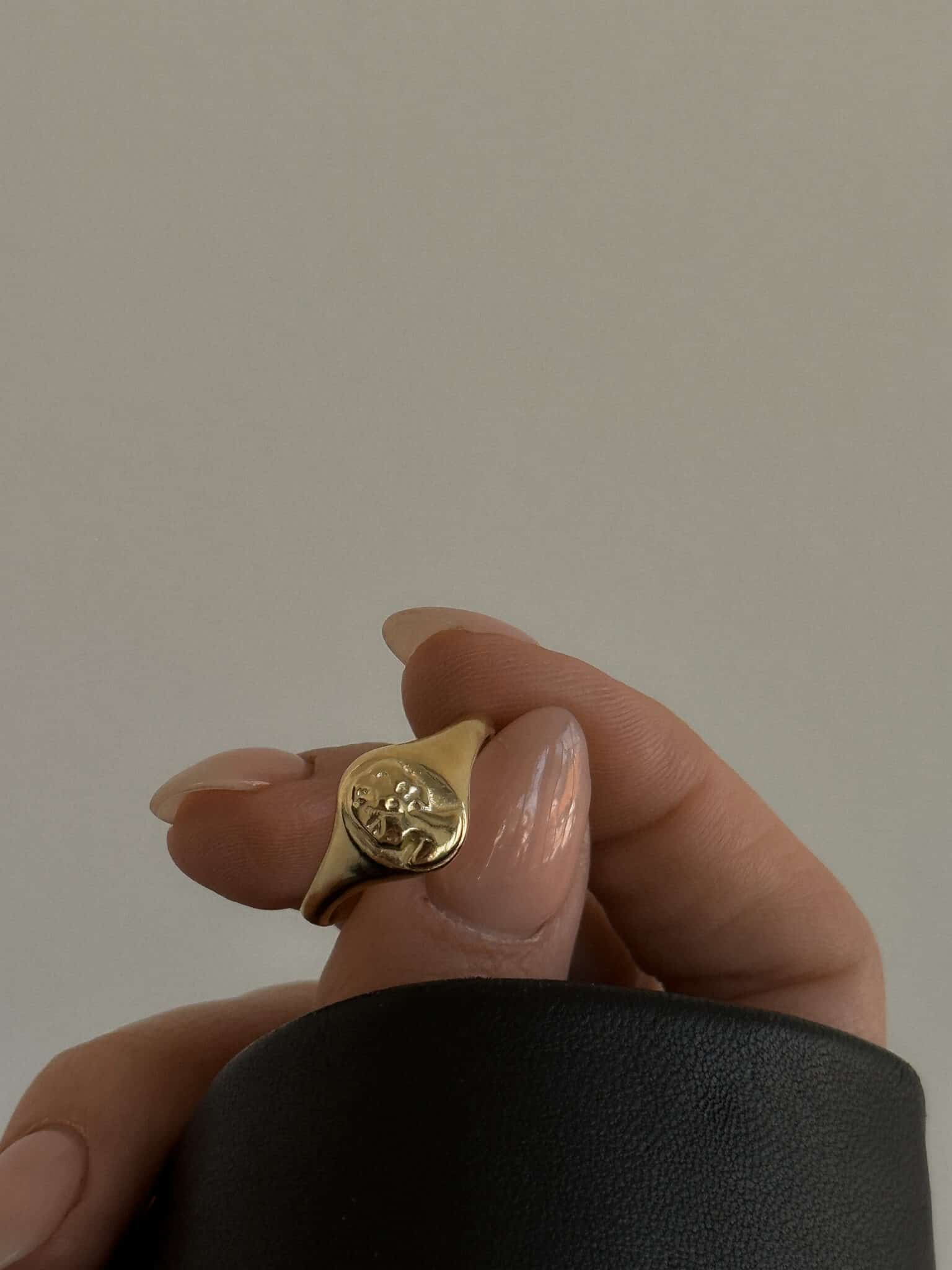 טבעת מיני רומה גולד
